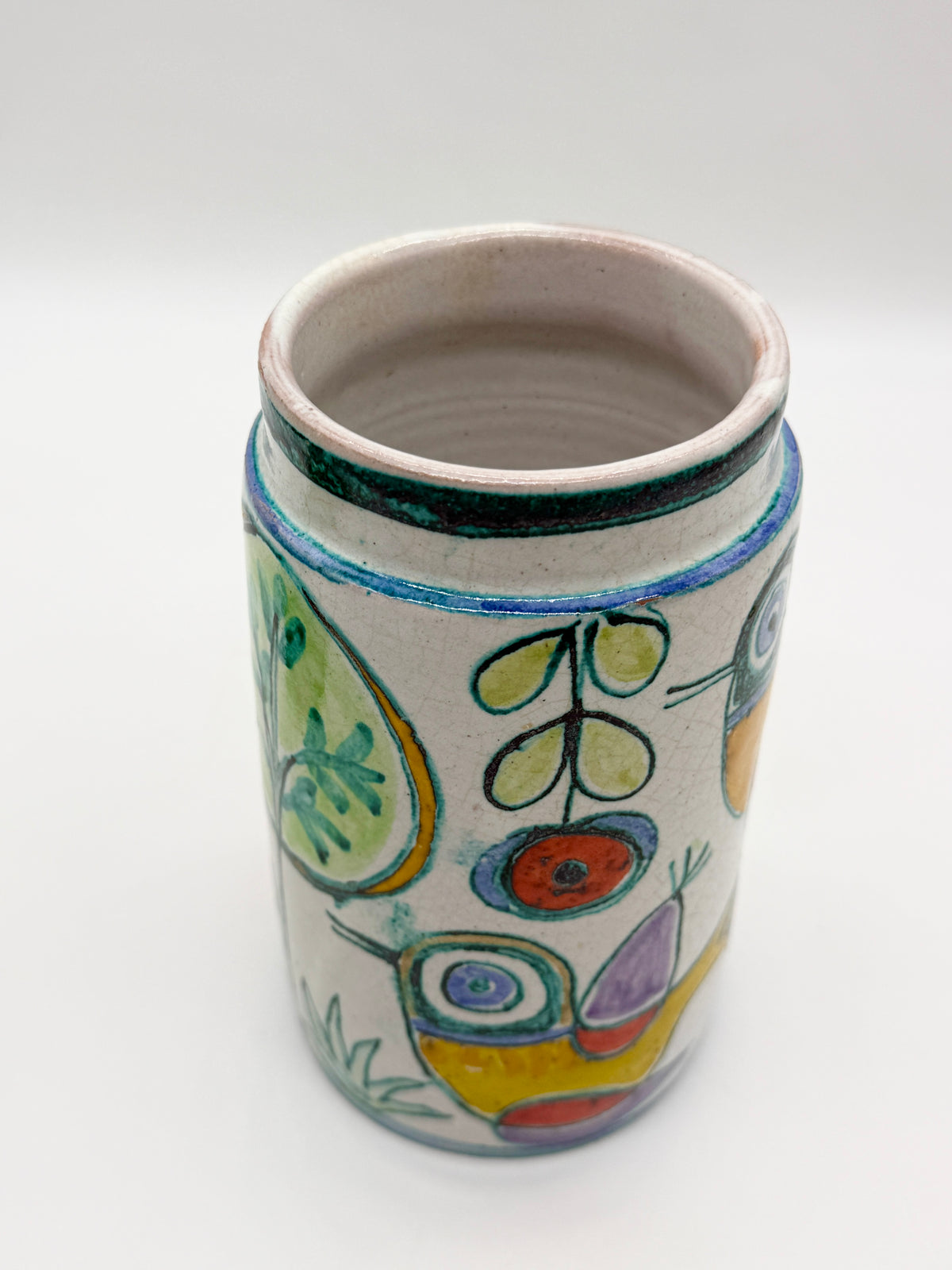 Vase "Jardin" en céramique, Ceramiche Simone, Italie 1960s