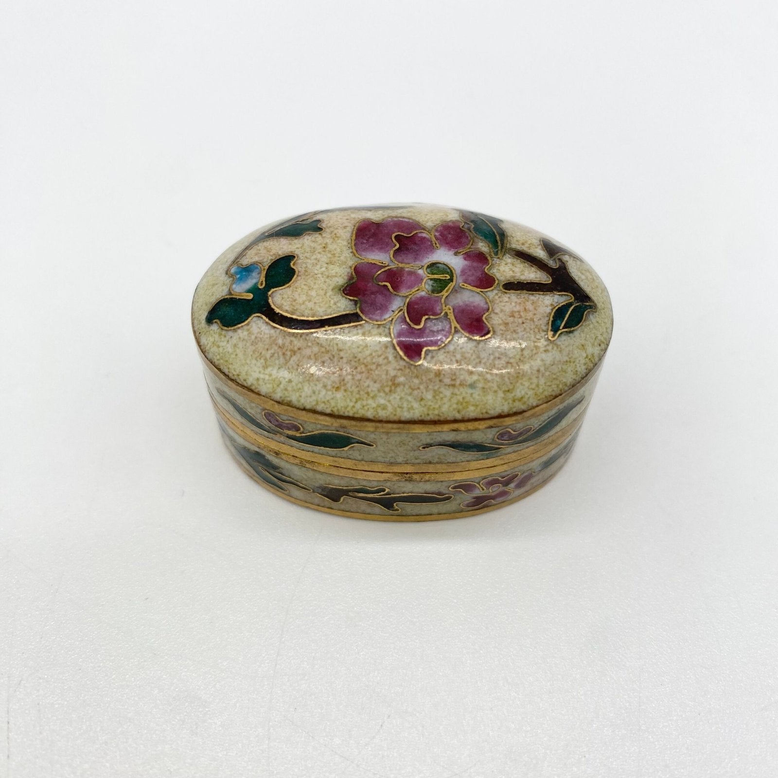 BOÎTE A MALICE "ÉMAIL CLOISONNÉ" – CHINA, 1930-50s