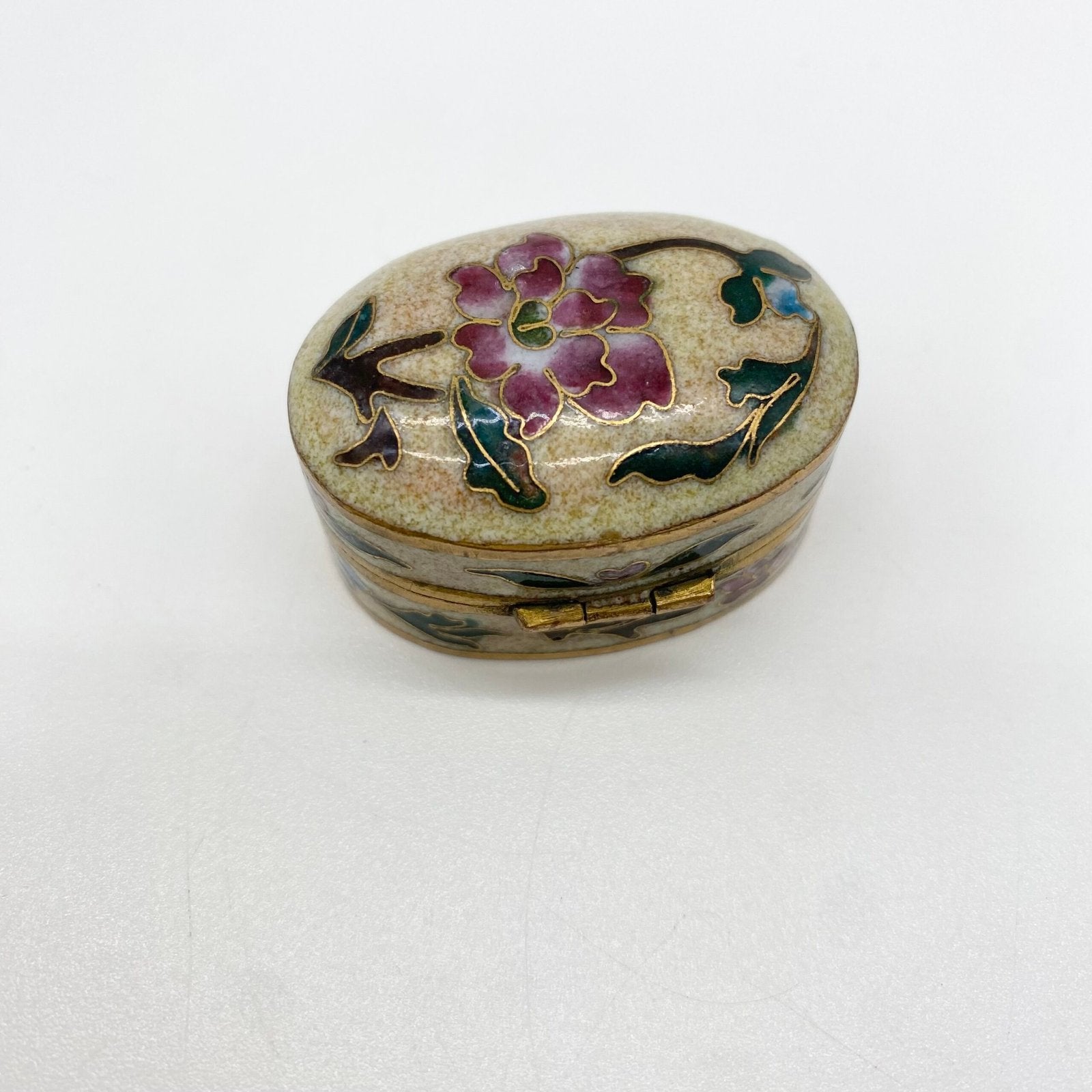 BOÎTE A MALICE "ÉMAIL CLOISONNÉ" – CHINA, 1930-50s