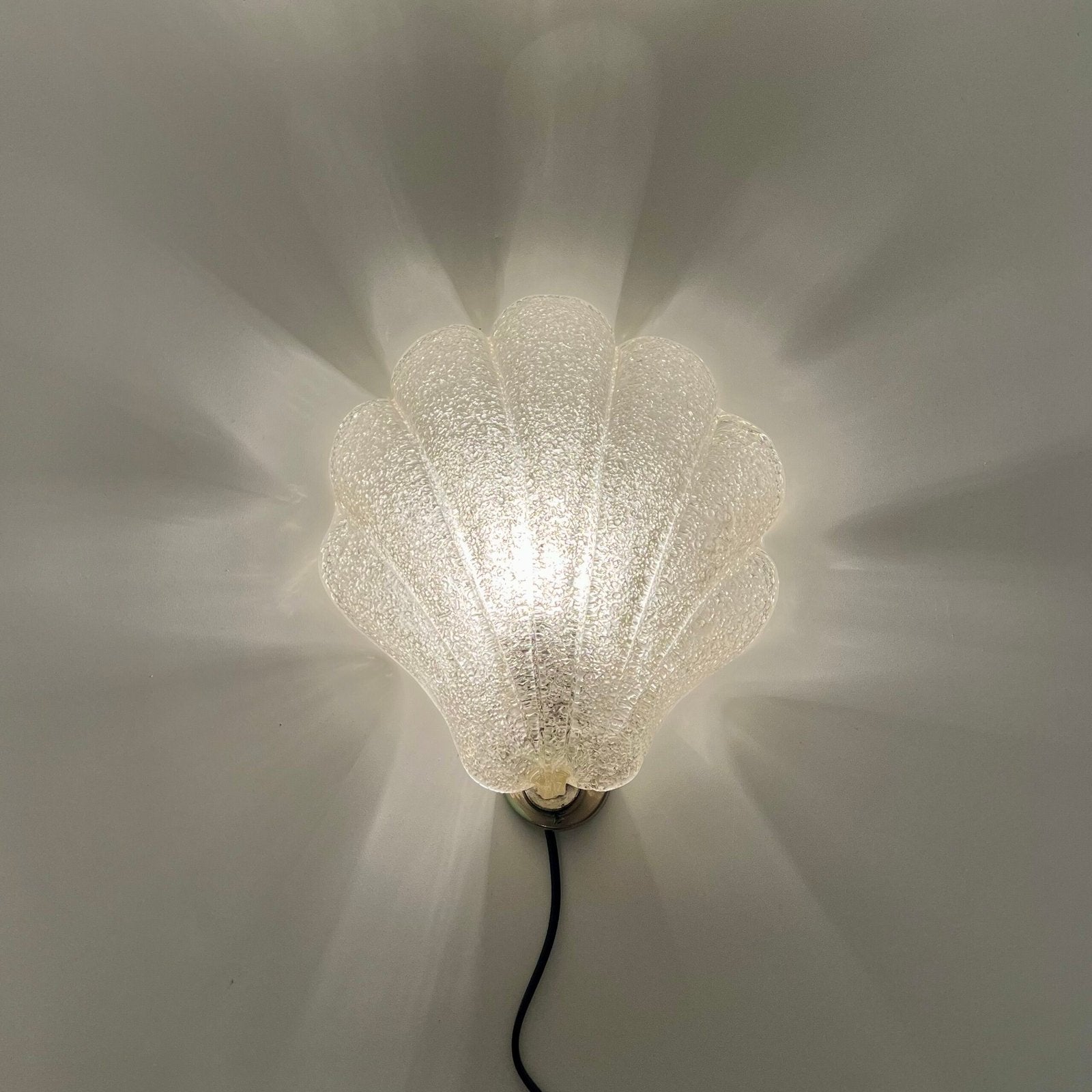 APPLIQUE "COQUILLAGE" MURANO, 1970s