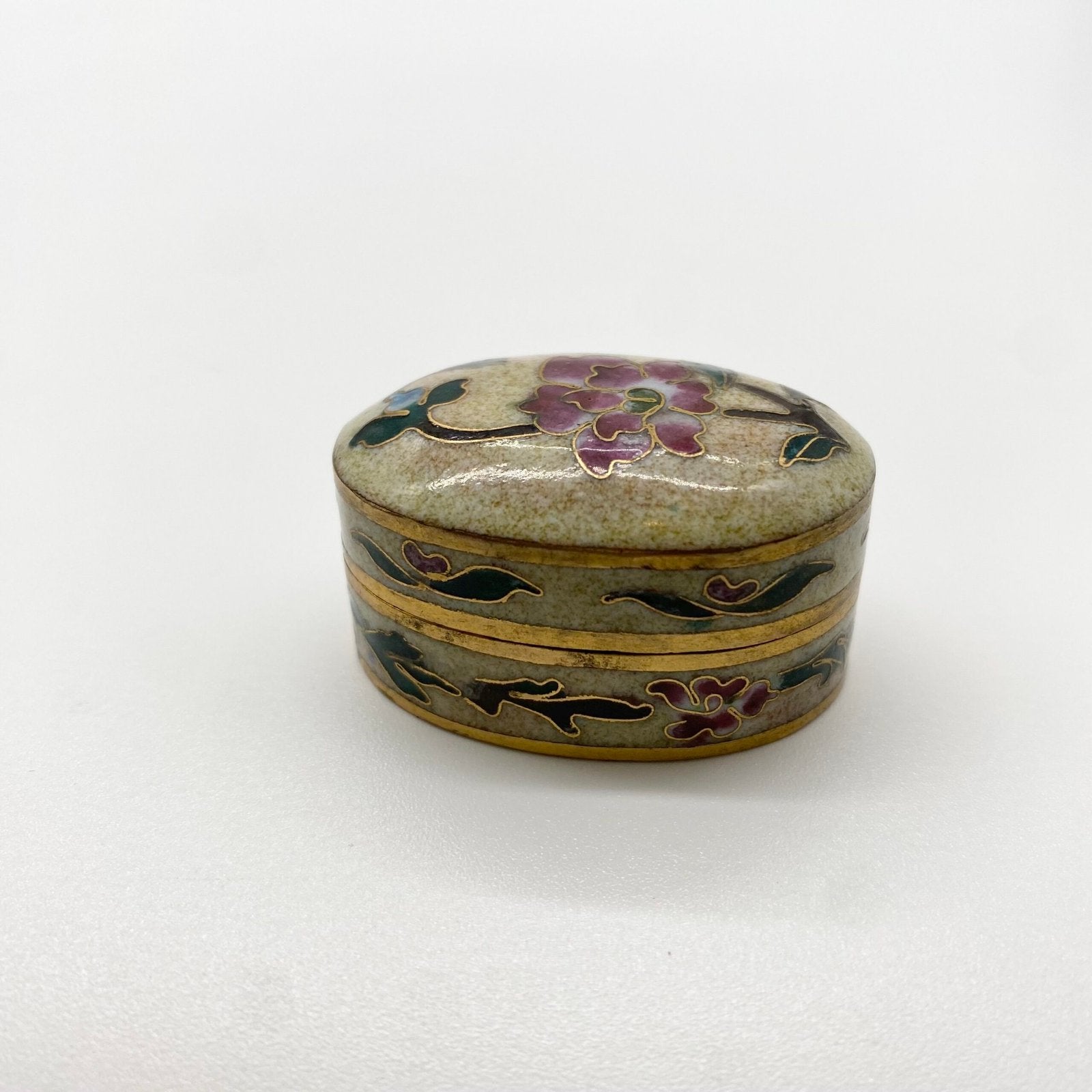 BOÎTE A MALICE "ÉMAIL CLOISONNÉ" – CHINA, 1930-50s
