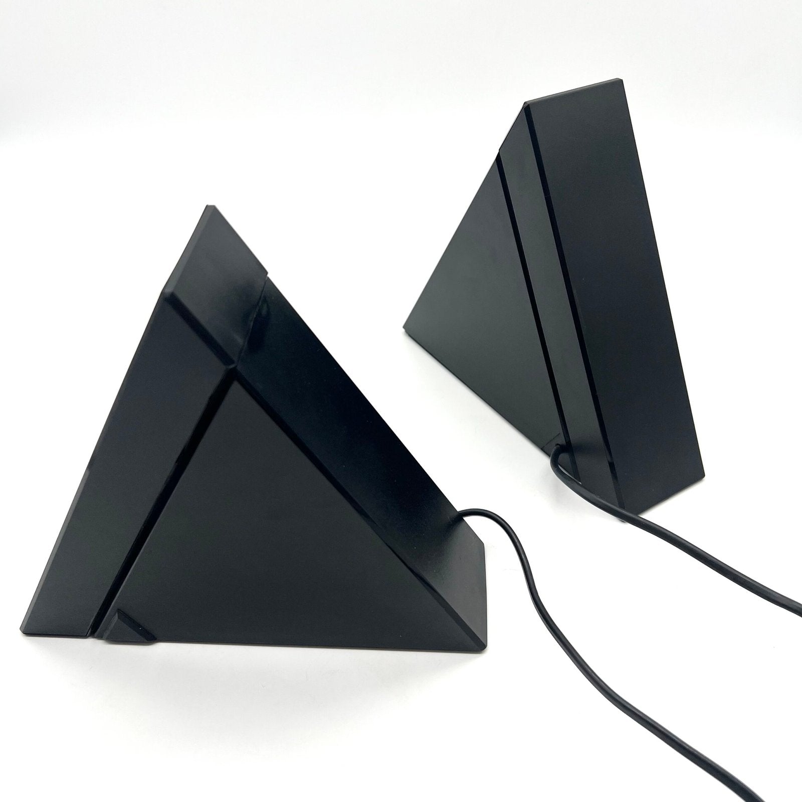 LAMPES "DELTA"PAR MARIO BERTORELLE POUR "JM RDM" MASSANZAGO, 1980s