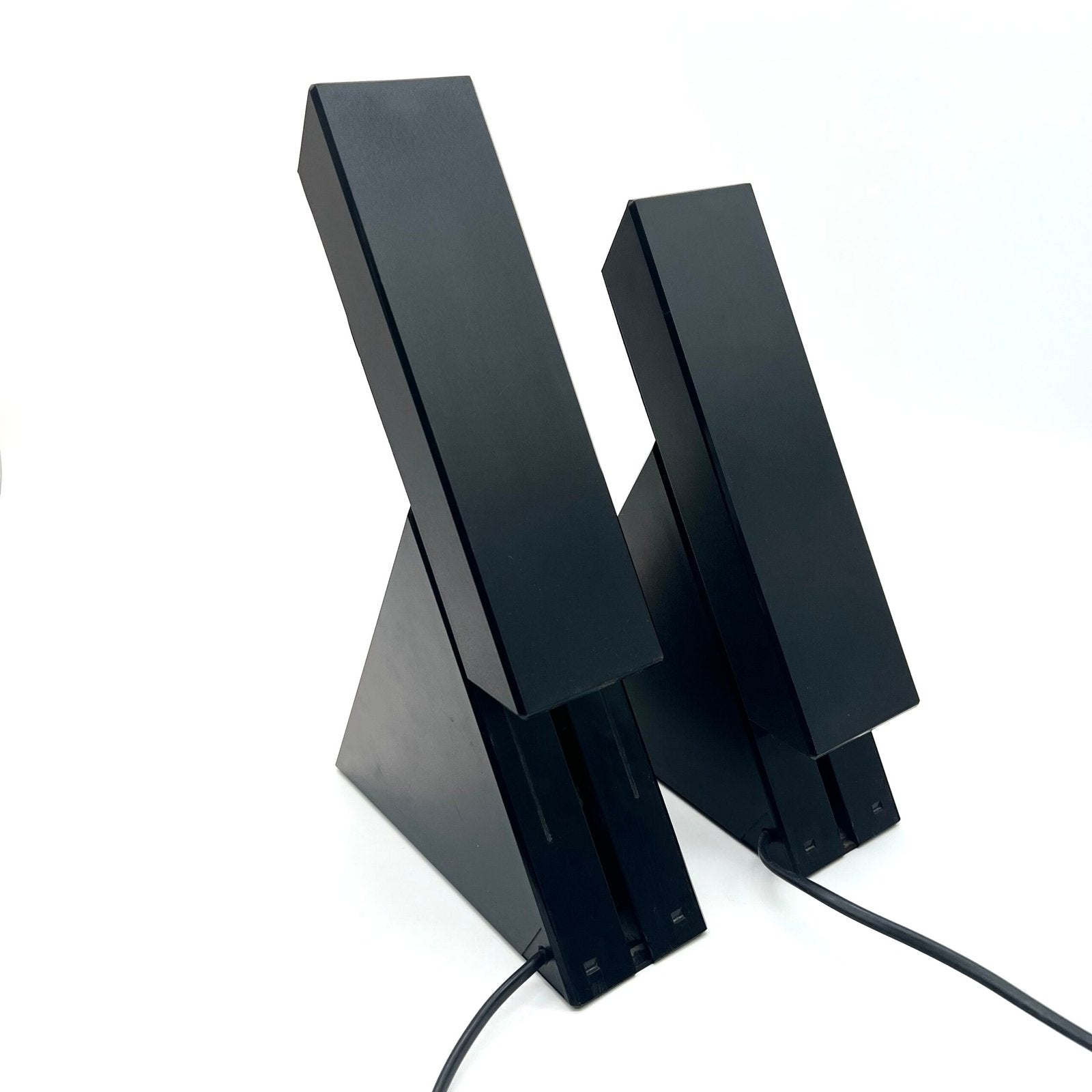 LAMPES "DELTA"PAR MARIO BERTORELLE POUR "JM RDM" MASSANZAGO, 1980s