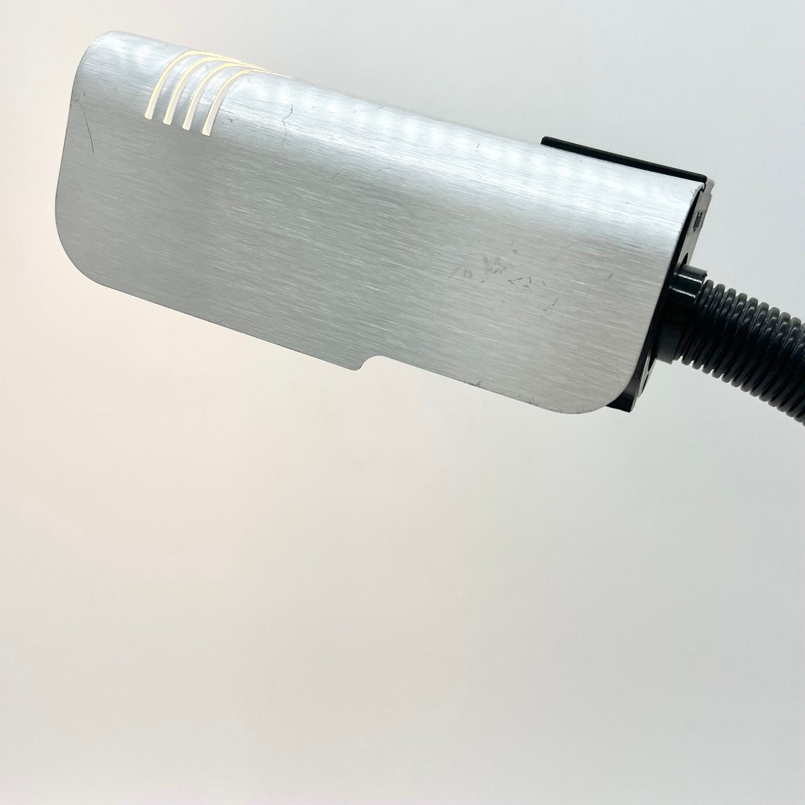LAMPE TARGETTI SANKEY "ALU BROSSE", 1960/70s, ITALY