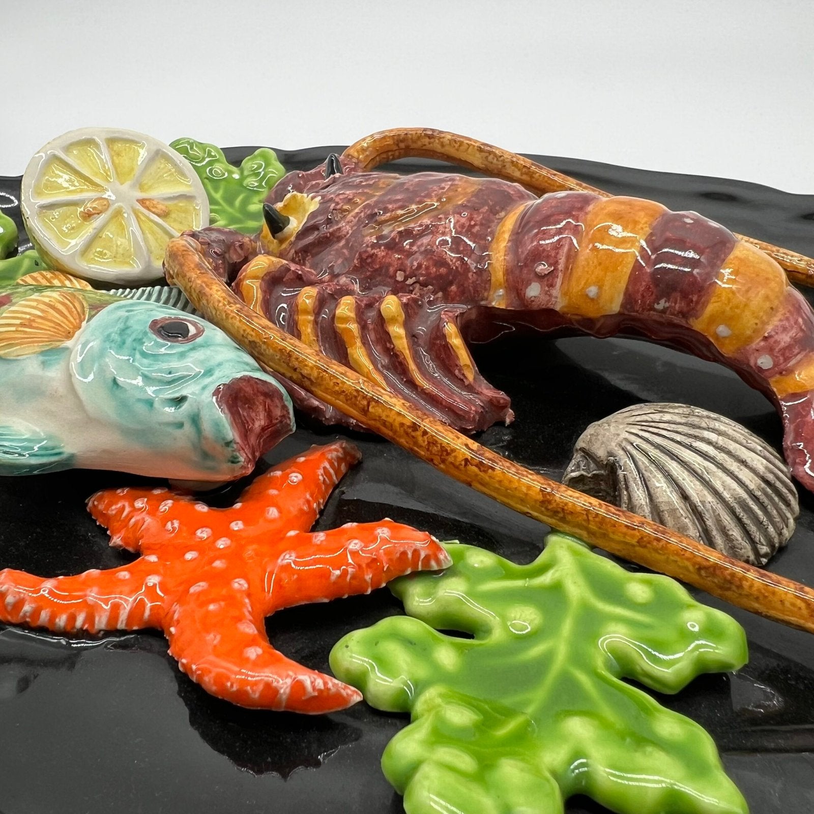 PLAT MURAL "BOUILLABAISSE" VALLAURIS, 1960s