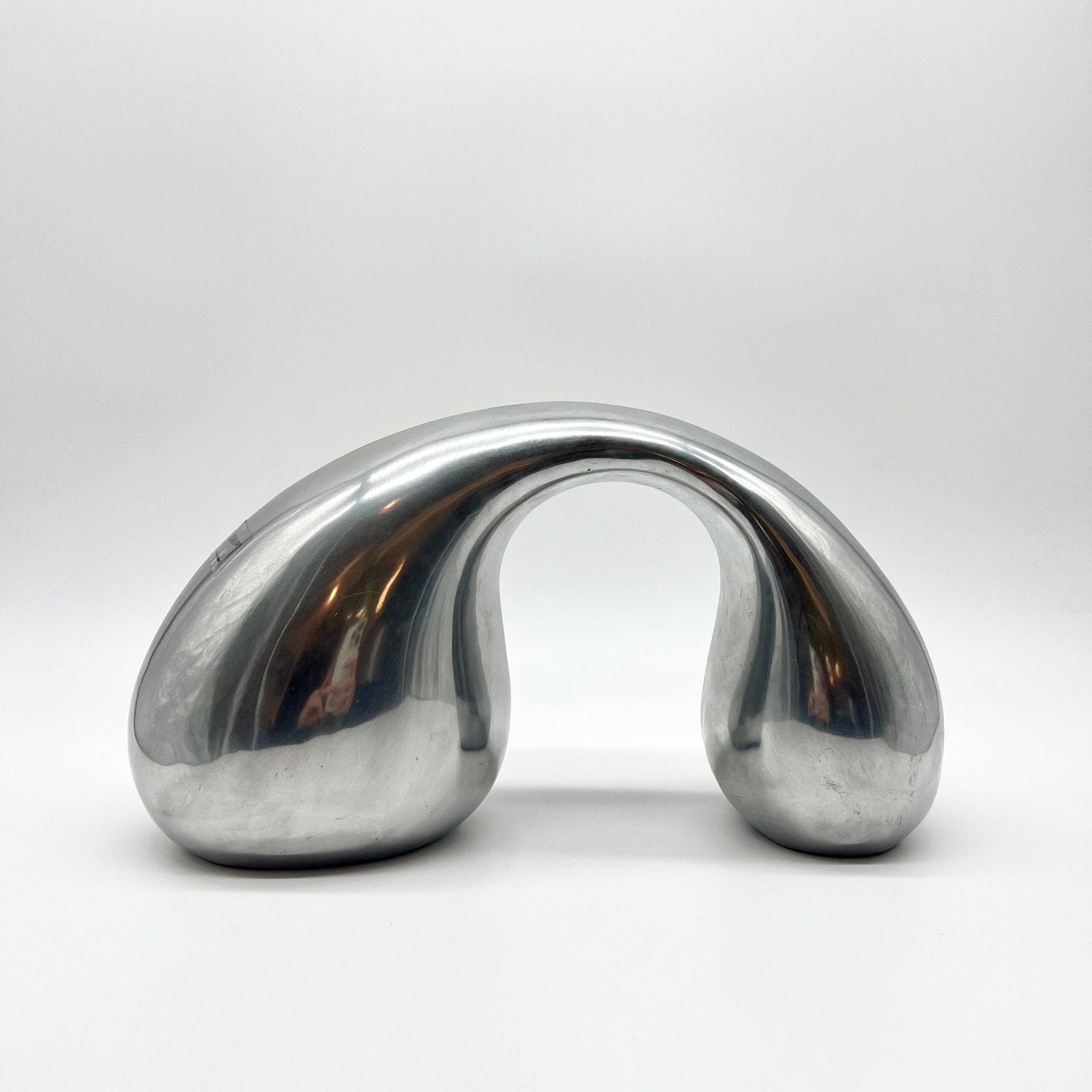 SCULPTURE ALUMINIUM POLI, "EVA & PETER MORITZ", 1980s