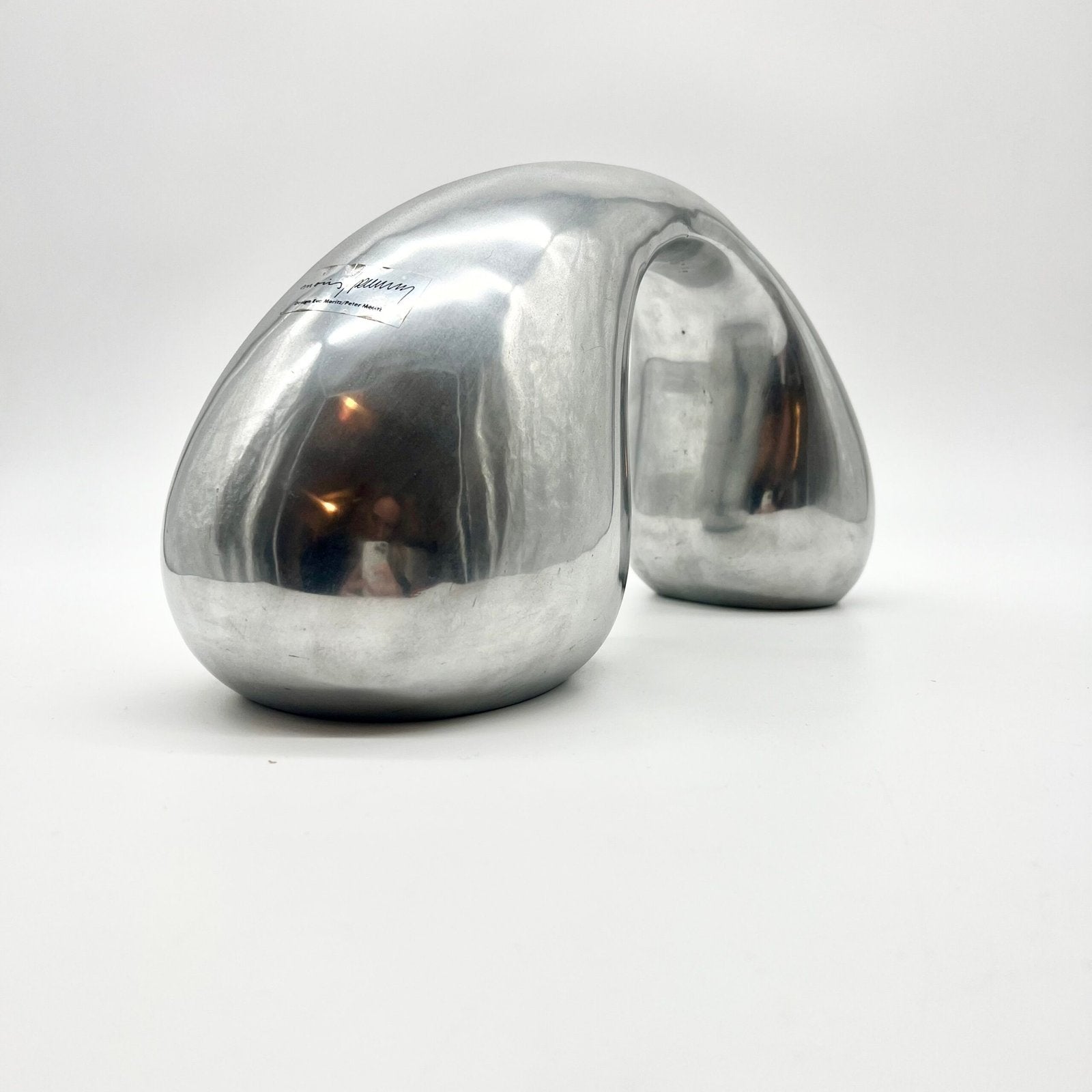SCULPTURE ALUMINIUM POLI, "EVA & PETER MORITZ", 1980s