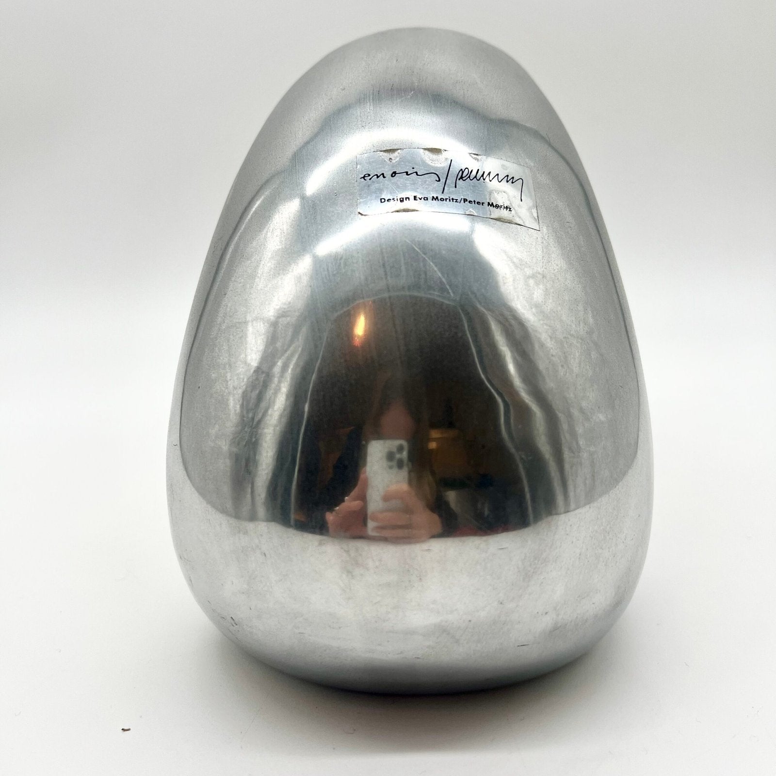 SCULPTURE ALUMINIUM POLI, "EVA & PETER MORITZ", 1980s