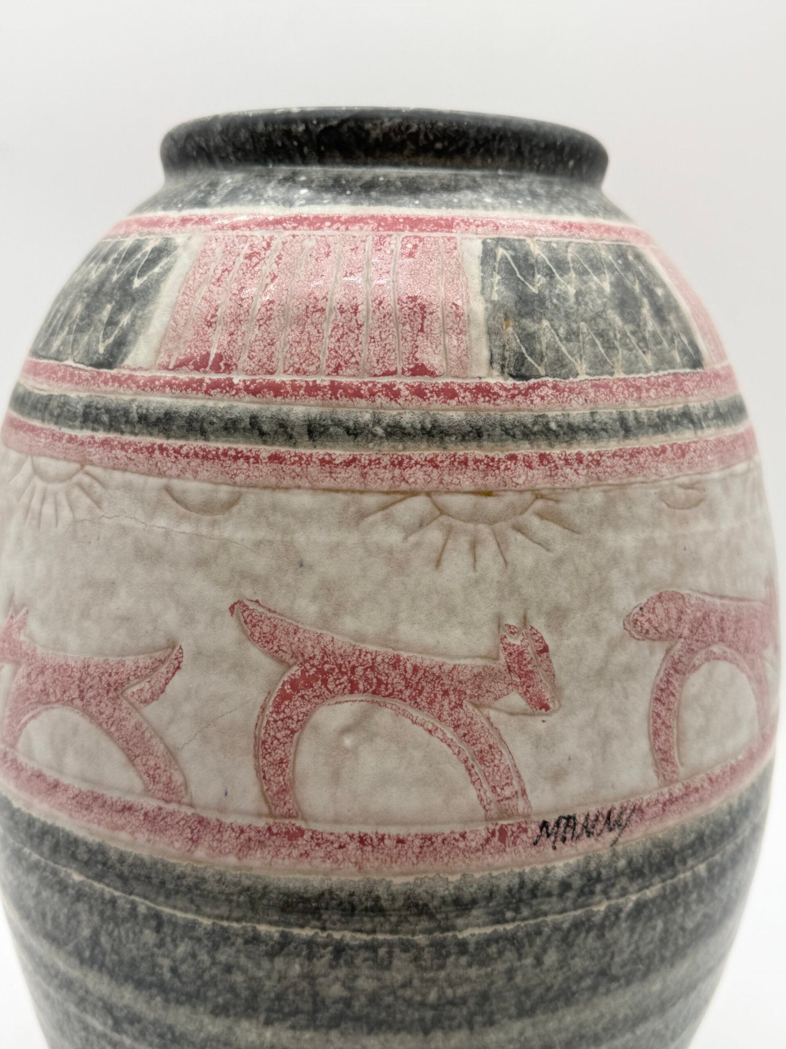 GRAND VASE EN CÉRAMIQUE, SILVANO VANNUZZI 1960s