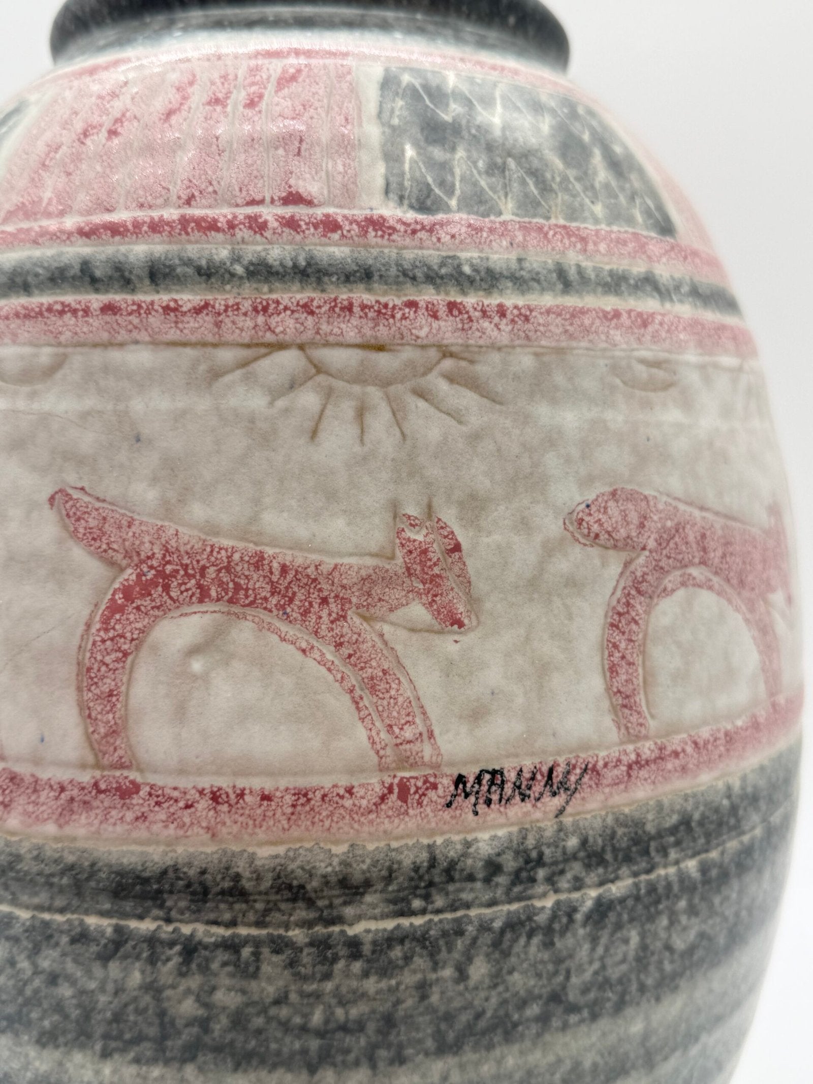 GRAND VASE EN CÉRAMIQUE, SILVANO VANNUZZI 1960s