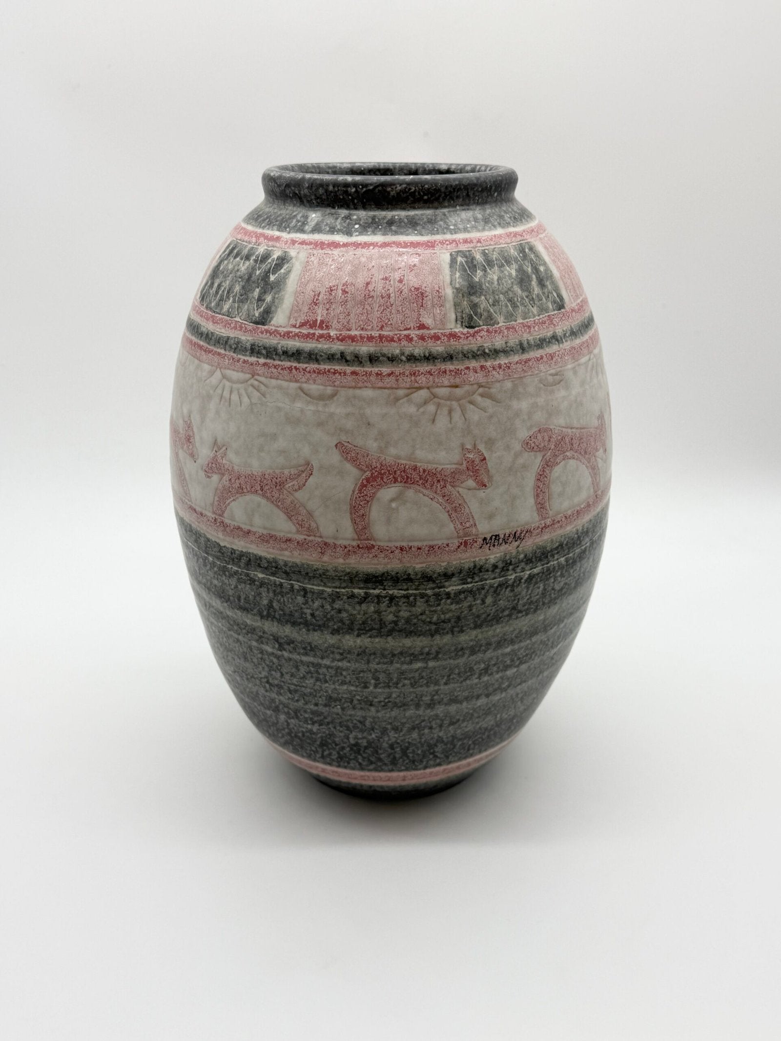 GRAND VASE EN CÉRAMIQUE, SILVANO VANNUZZI 1960s