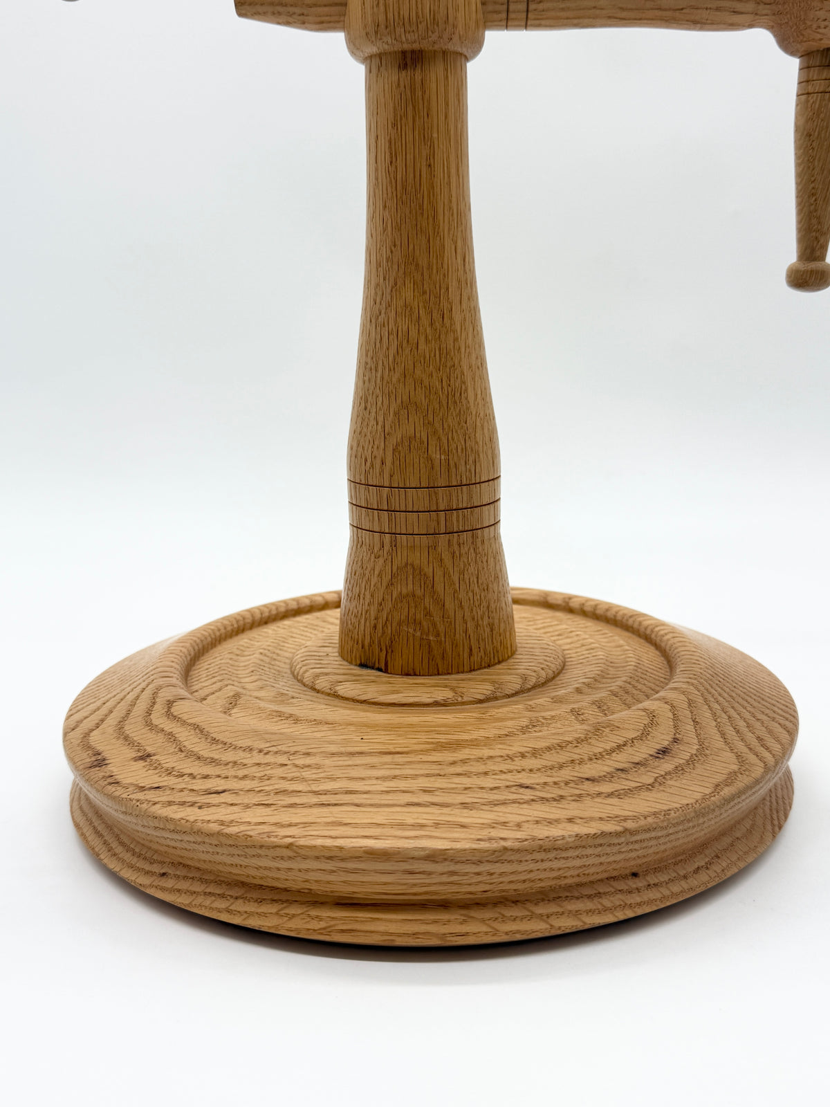 Grand bougeoir scandinave "Chêne massif",  1970s