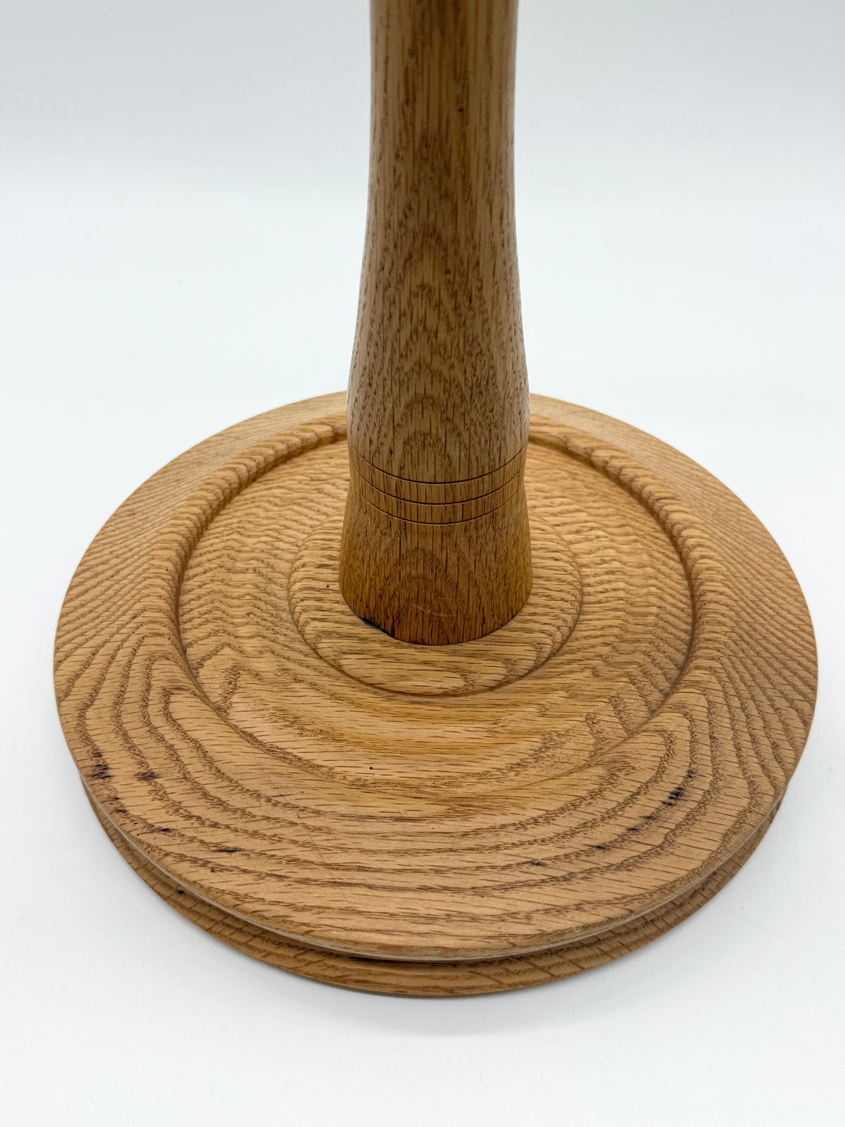 Grand bougeoir scandinave "Chêne massif",  1970s