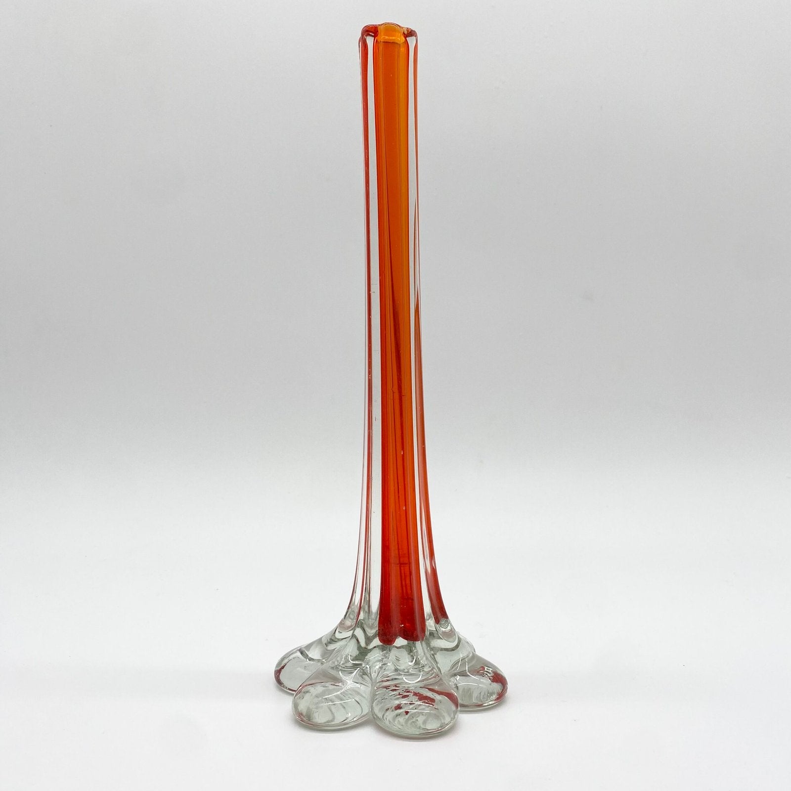 SOLIFLORE « ROSSO FUECO » VERRE DE MURANO – 1960s