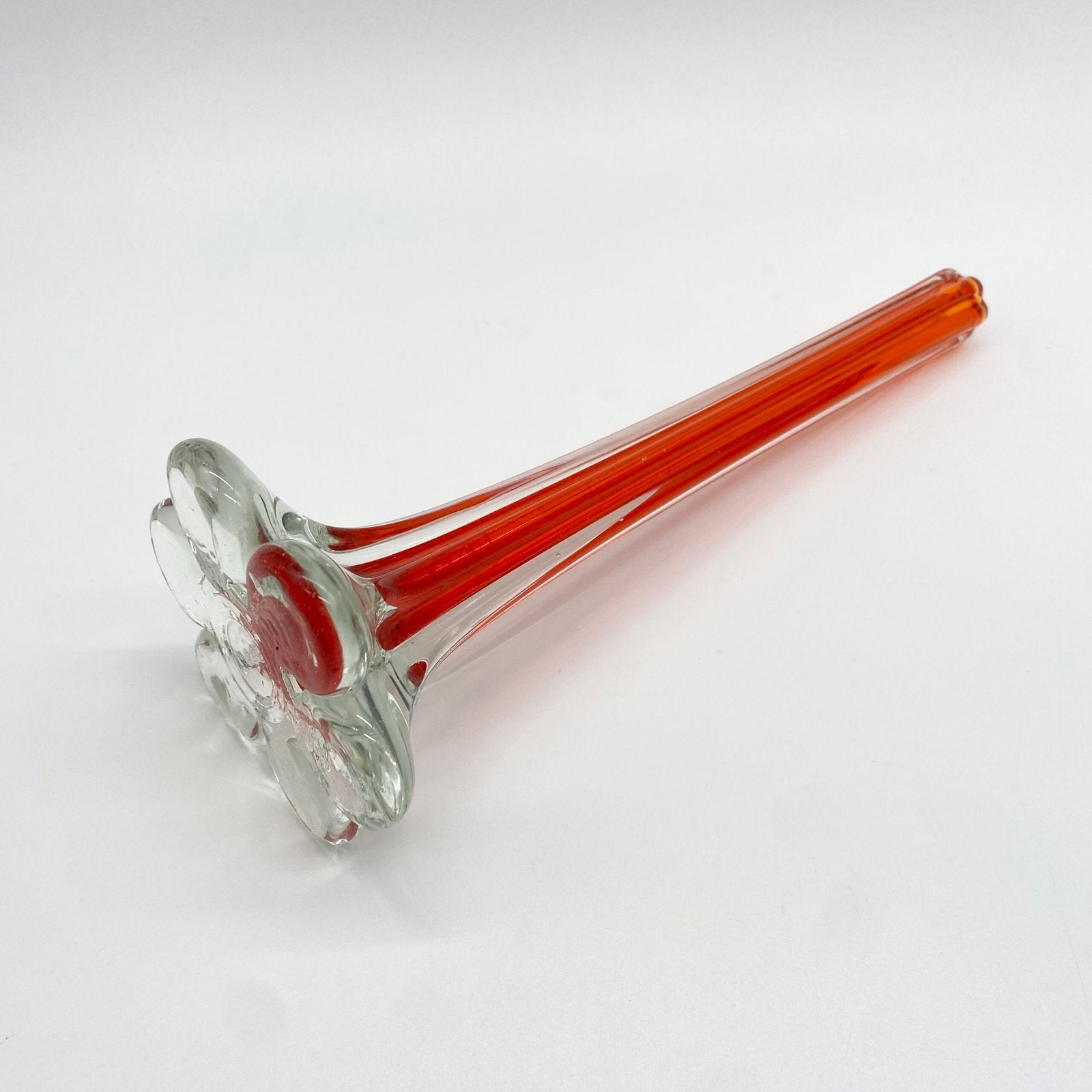 SOLIFLORE « ROSSO FUECO » VERRE DE MURANO – 1960s