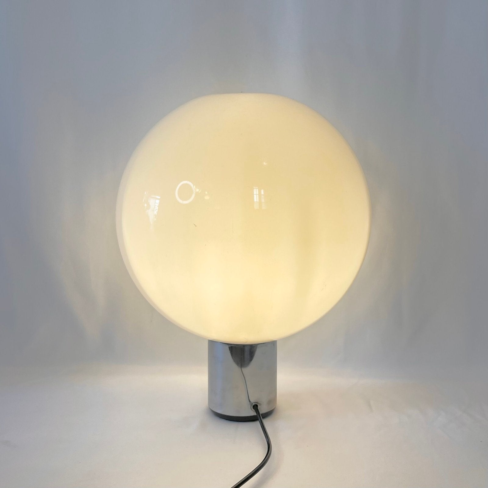 GRANDE LAMPE "MOON" PAR ANDRÉ RICARD POUR METALARTE, 1960s. SPAIN