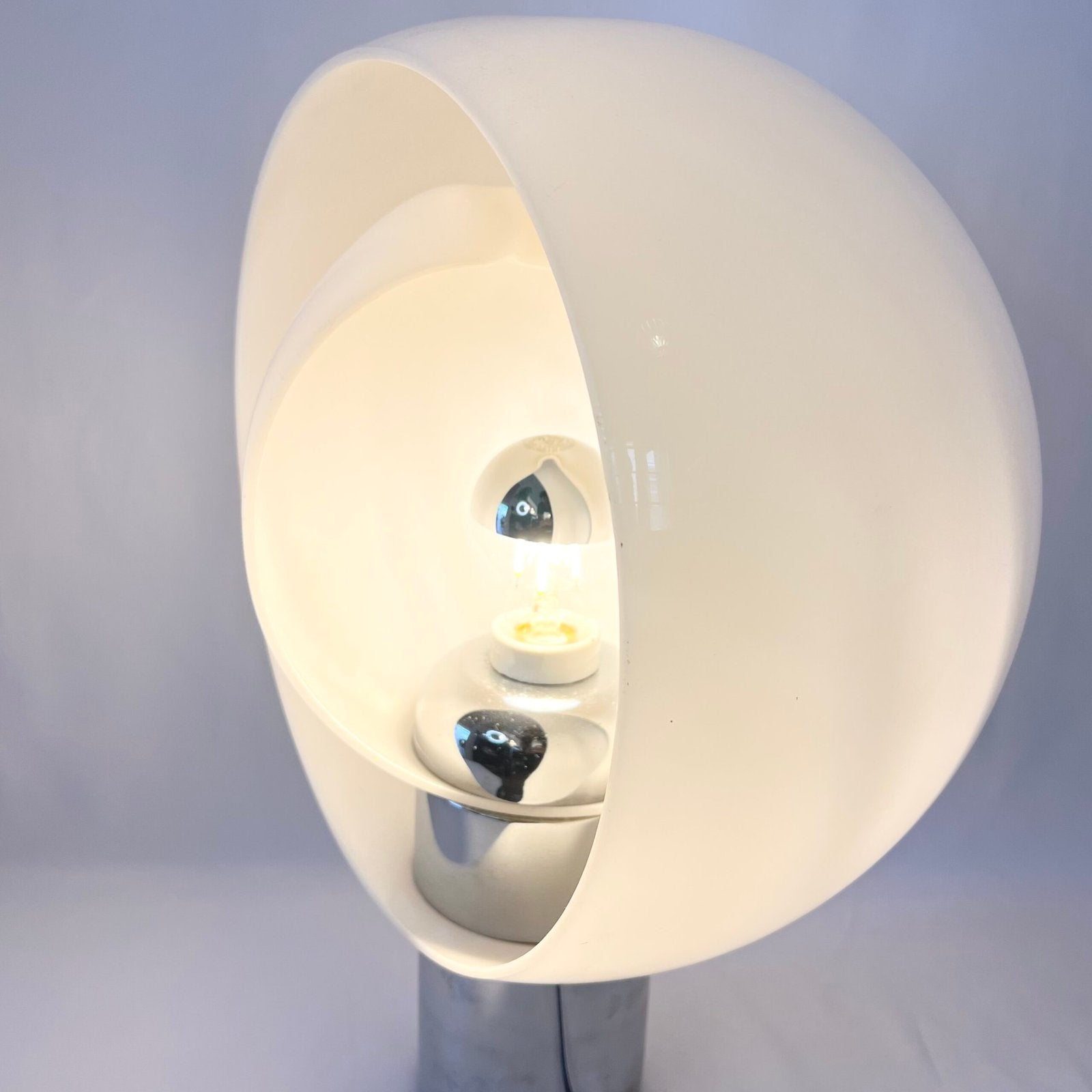 GRANDE LAMPE "MOON" PAR ANDRÉ RICARD POUR METALARTE, 1960s. SPAIN