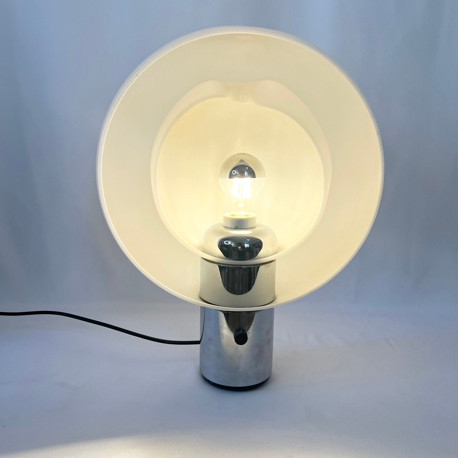 GRANDE LAMPE "MOON" PAR ANDRÉ RICARD POUR METALARTE, 1960s. SPAIN