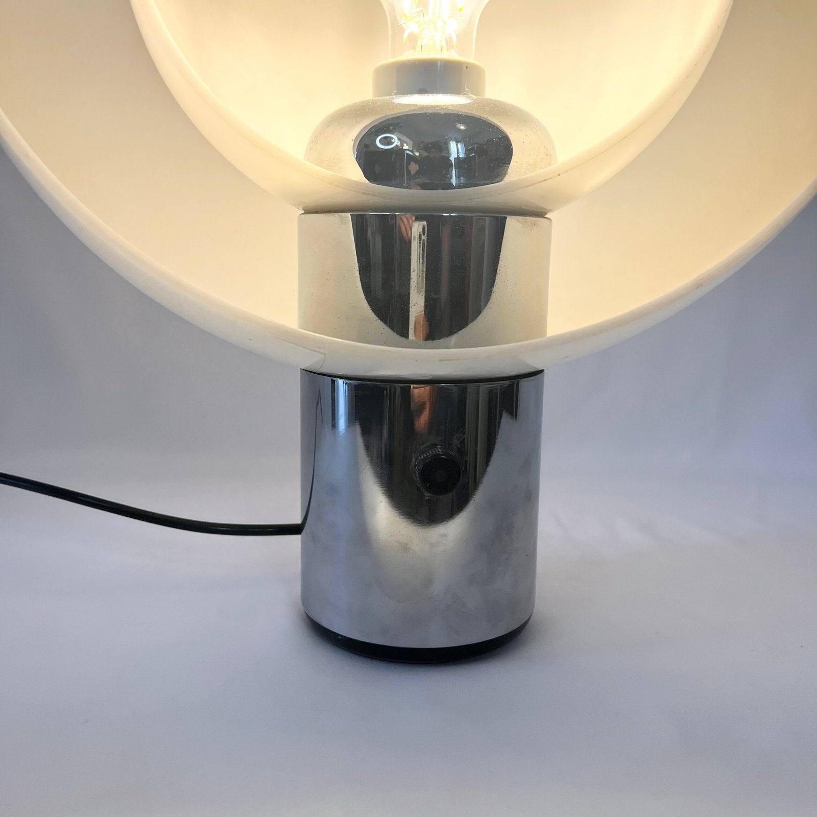 GRANDE LAMPE "MOON" PAR ANDRÉ RICARD POUR METALARTE, 1960s. SPAIN
