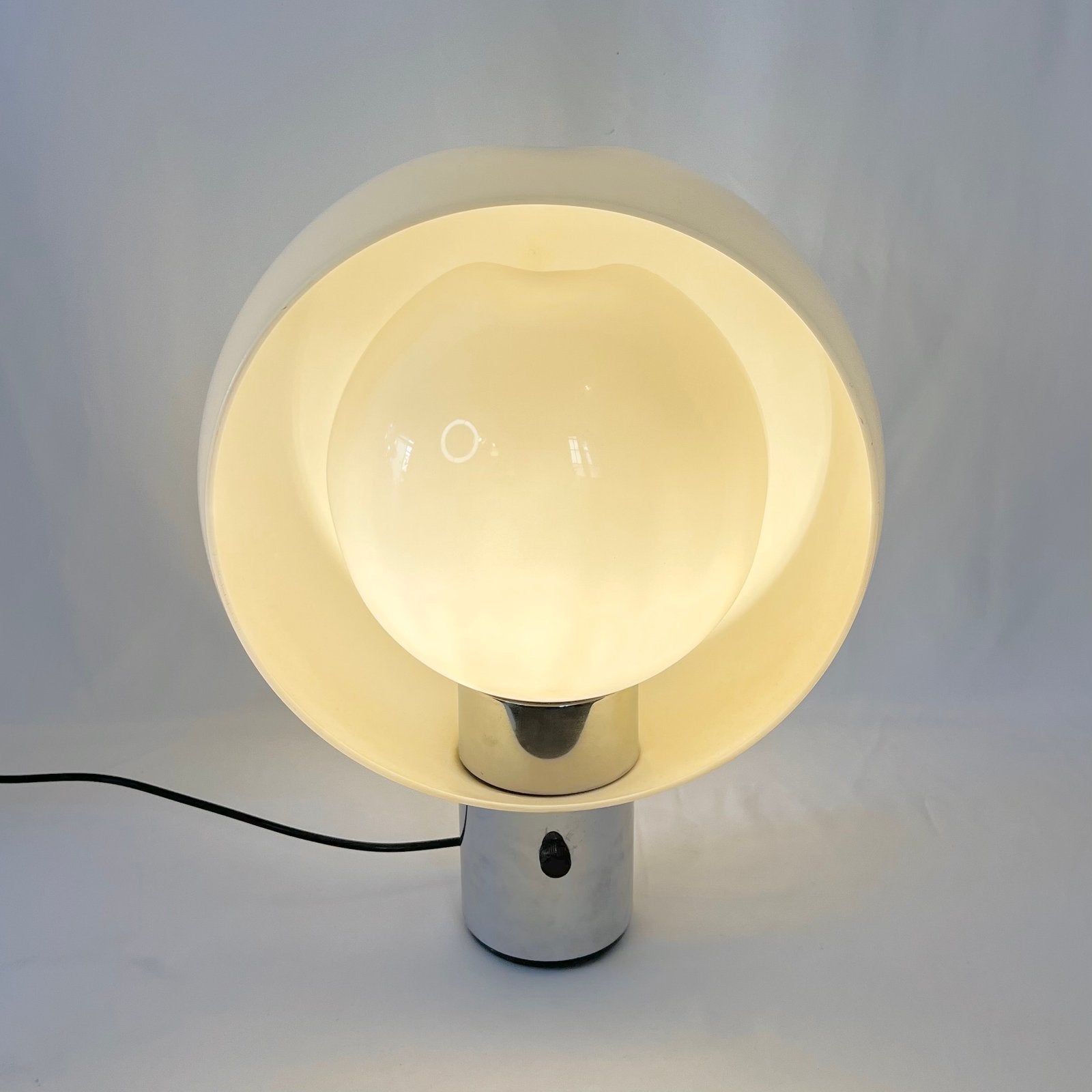 GRANDE LAMPE "MOON" PAR ANDRÉ RICARD POUR METALARTE, 1960s. SPAIN