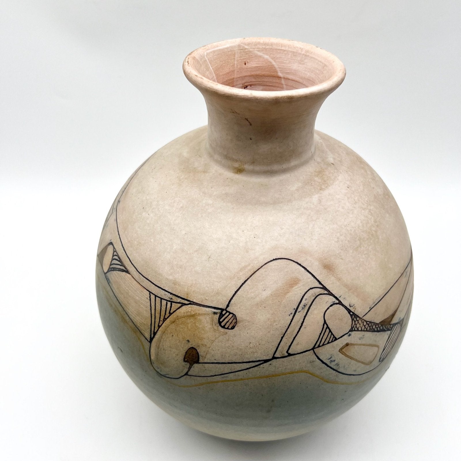GRAND VASE BOULE, CANCIOLO NOMA, 1960