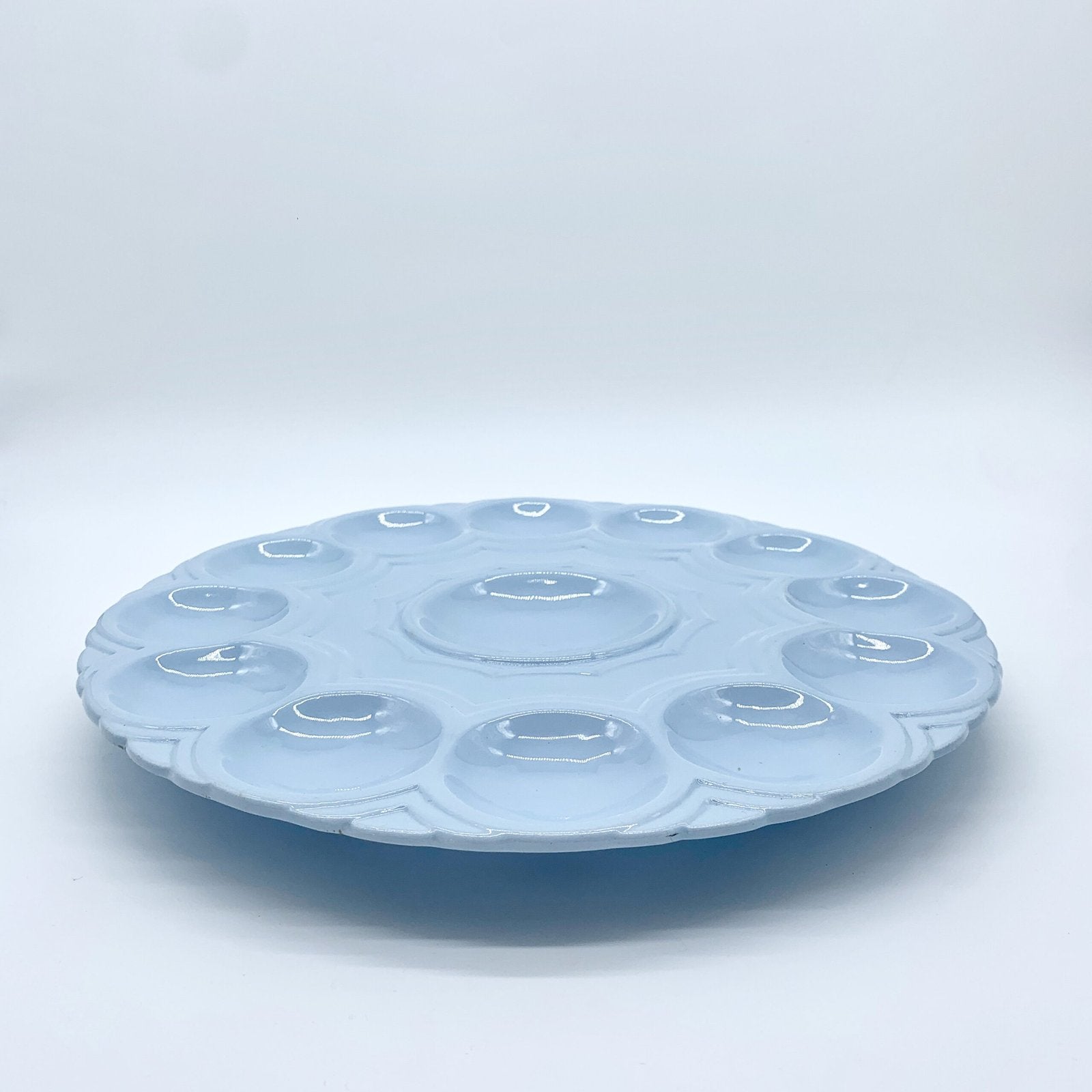 SET ASSIETTES ET PLAT EN CÉRAMIQUE "SARREGUEMINES" 1930s