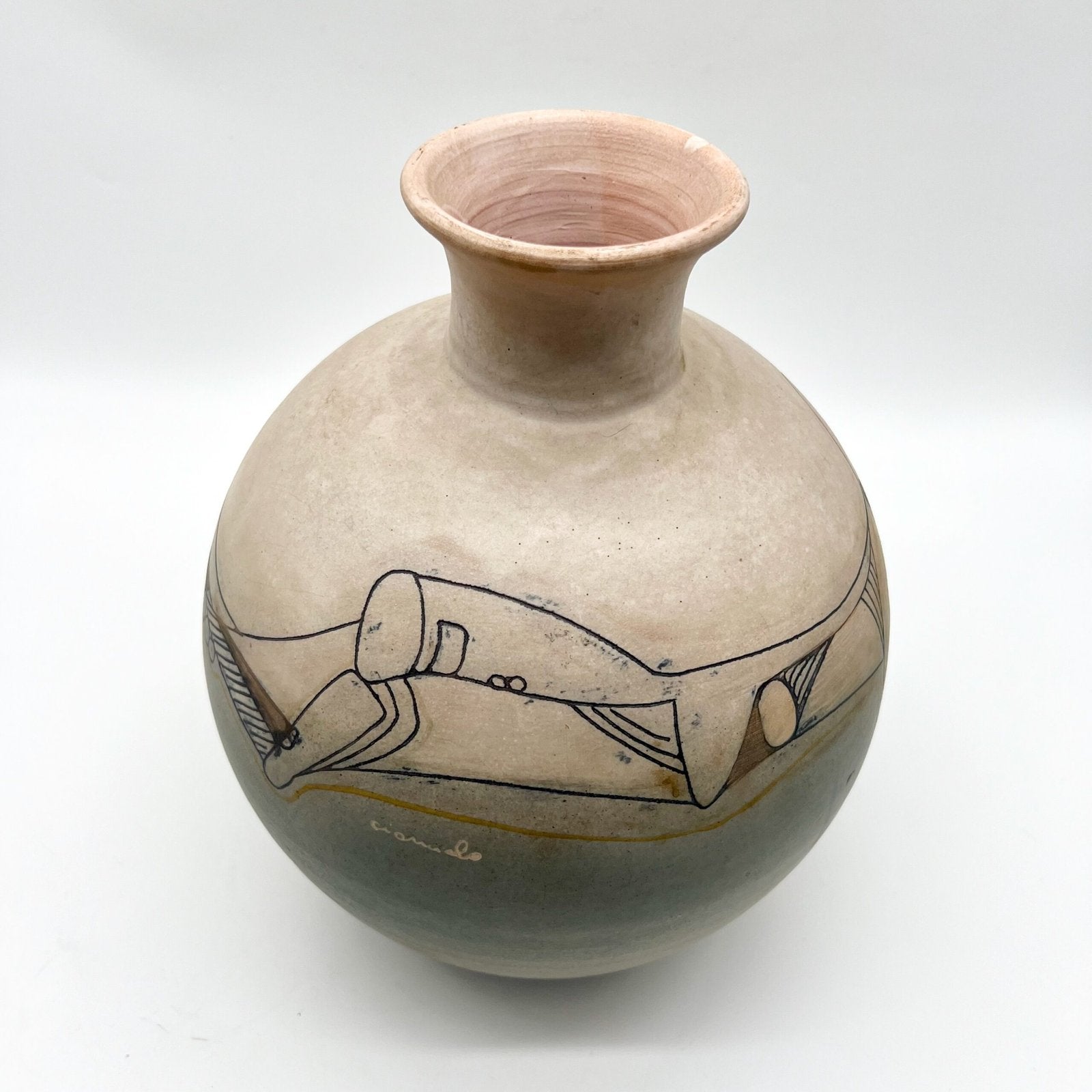 GRAND VASE BOULE, CANCIOLO NOMA, 1960