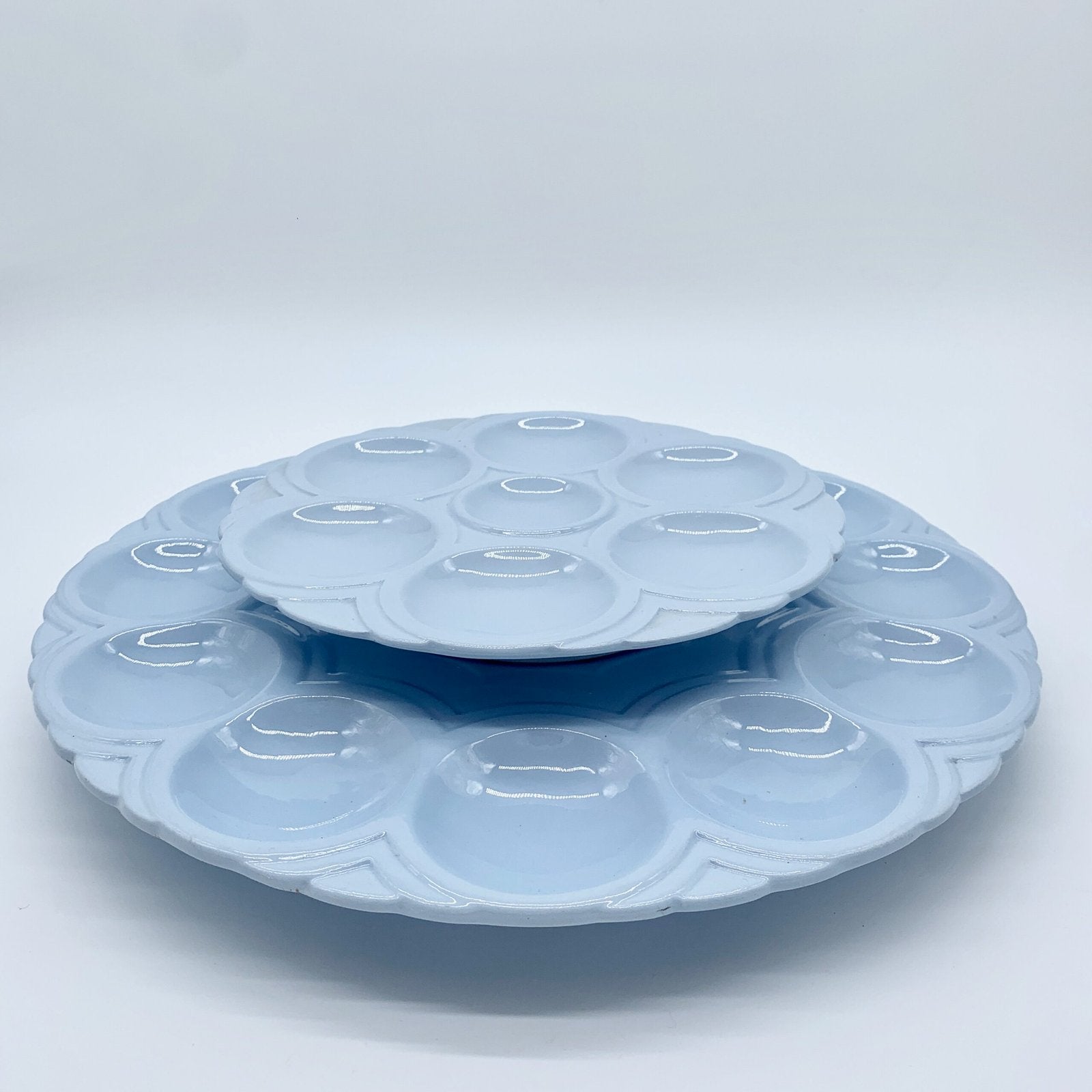 SET ASSIETTES ET PLAT EN CÉRAMIQUE "SARREGUEMINES" 1930s