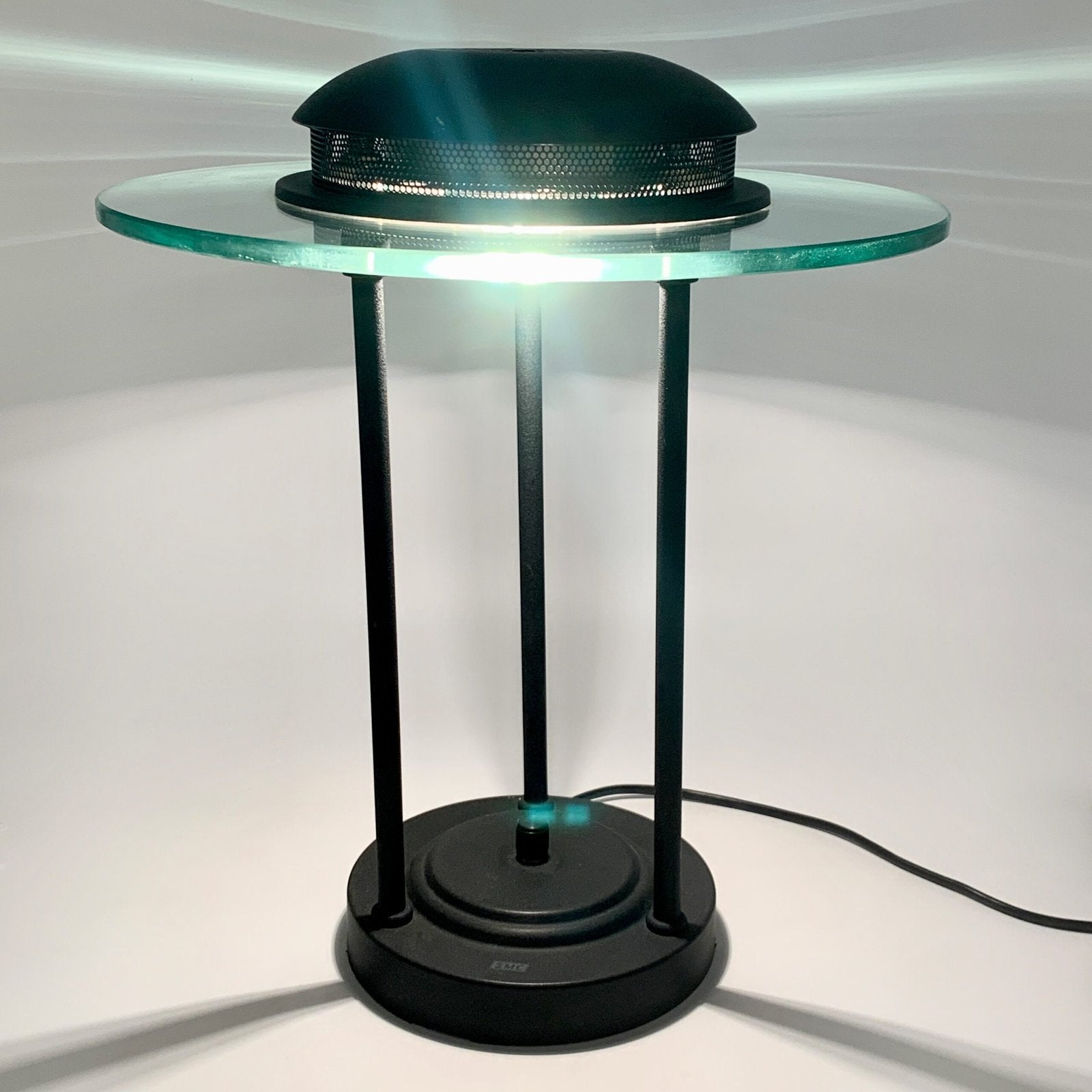 LAMPE "SATURNE" PAR ROBERT SONNEMAN, 1980s