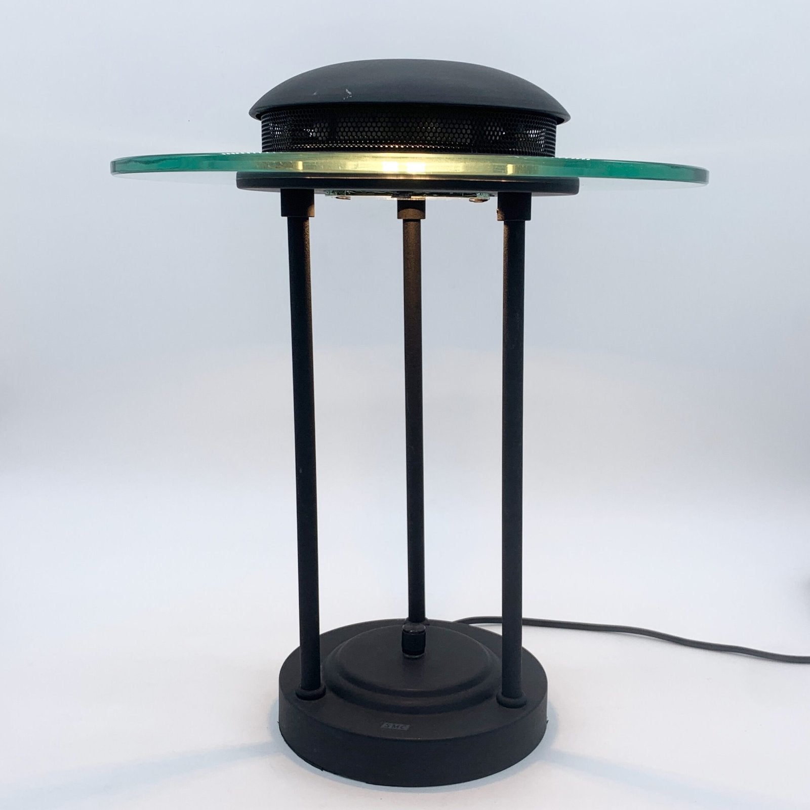 LAMPE "SATURNE" PAR ROBERT SONNEMAN, 1980s