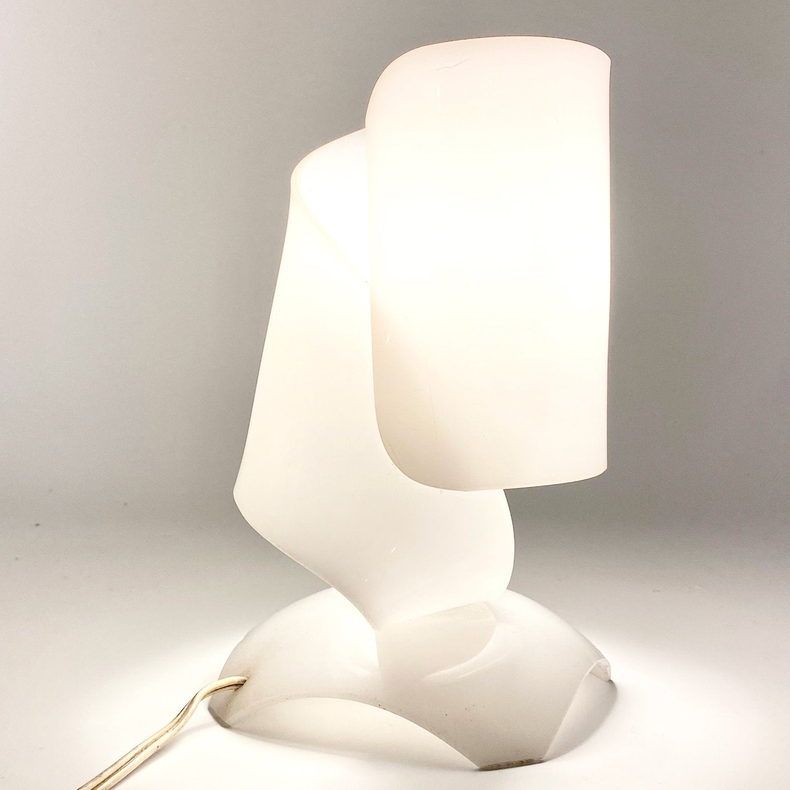 LAMPE PLEXI BLANC, 1970