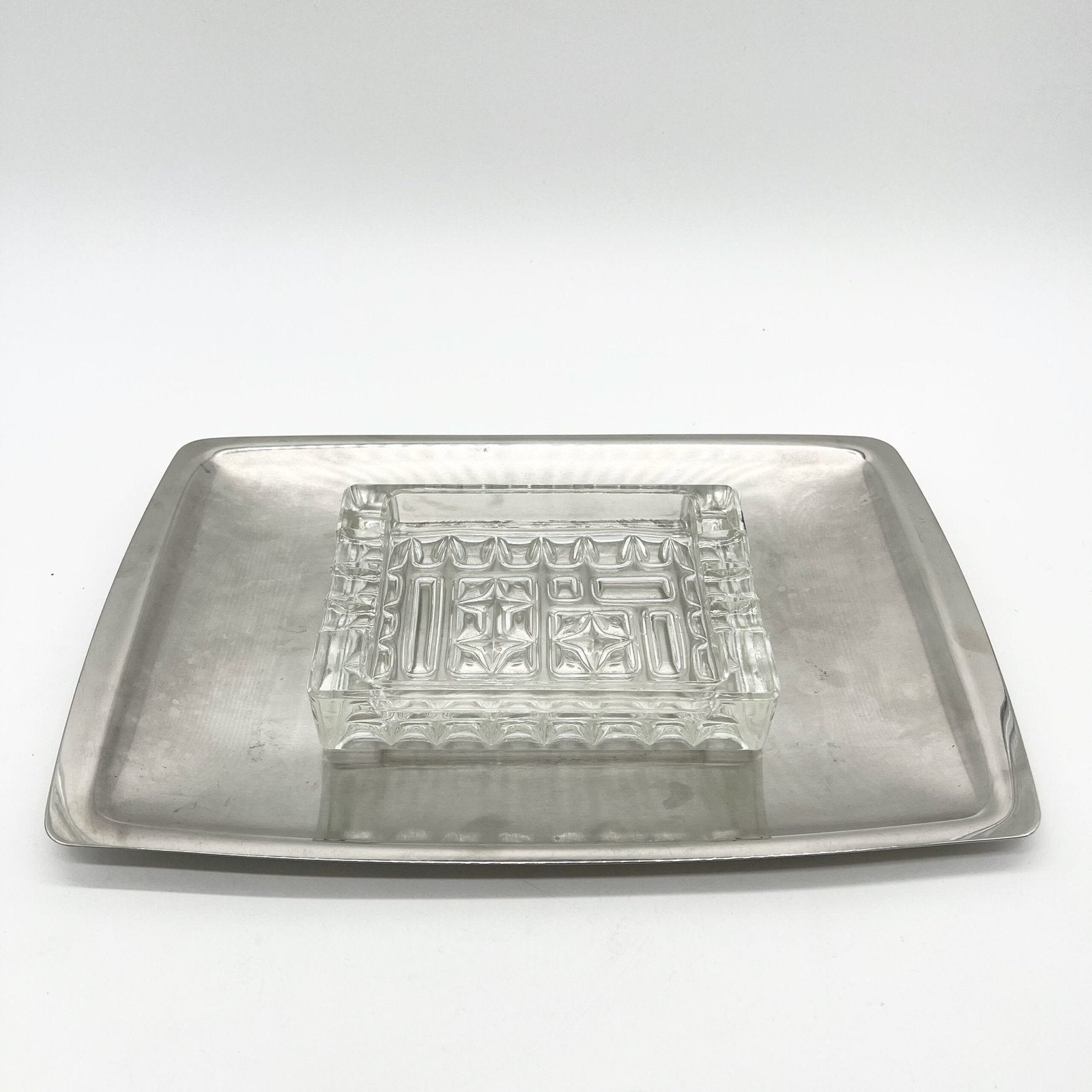 CENDRIER EN VERRE PAR FRANTIŠEK PEČENÝ, 1968