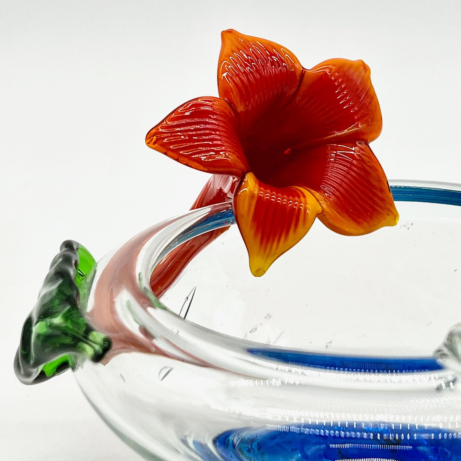 CENDRIER "FLEUR", MURANO, 1970s