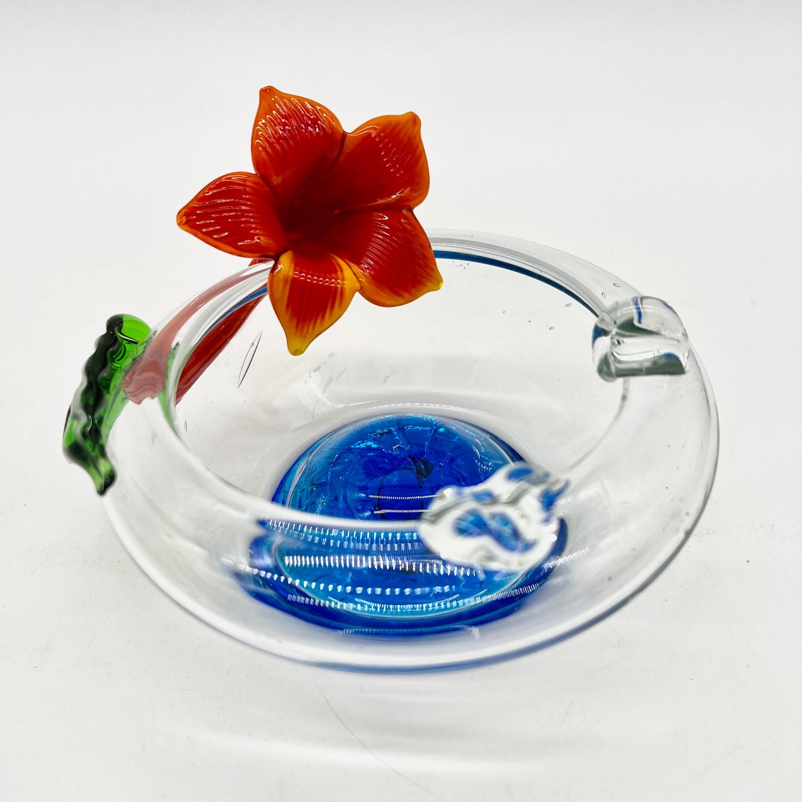 CENDRIER "FLEUR", MURANO, 1970s