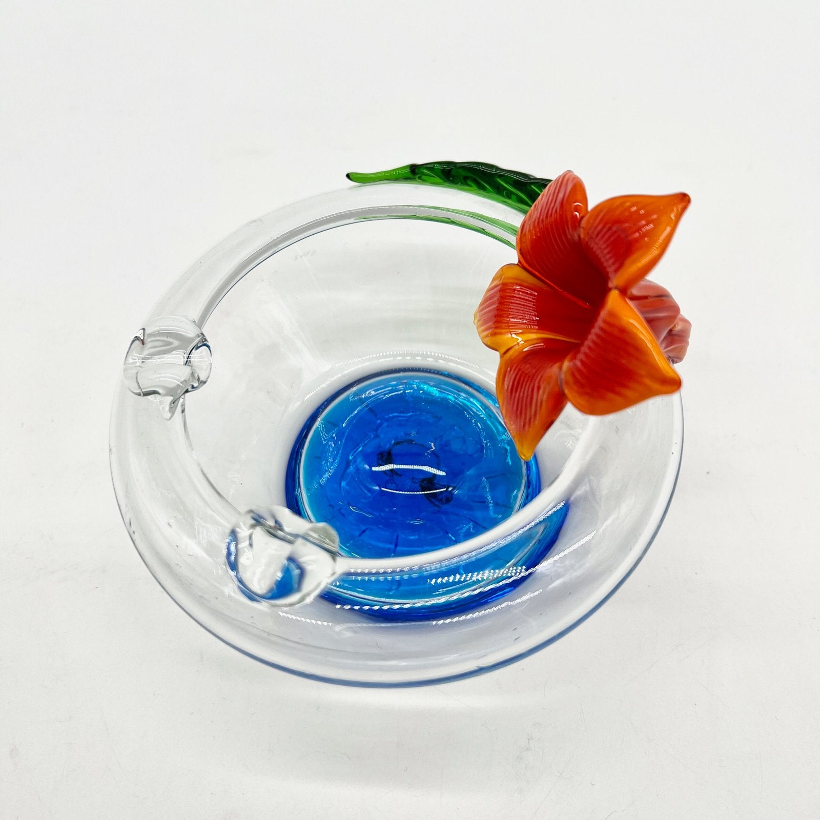 CENDRIER "FLEUR", MURANO, 1970s