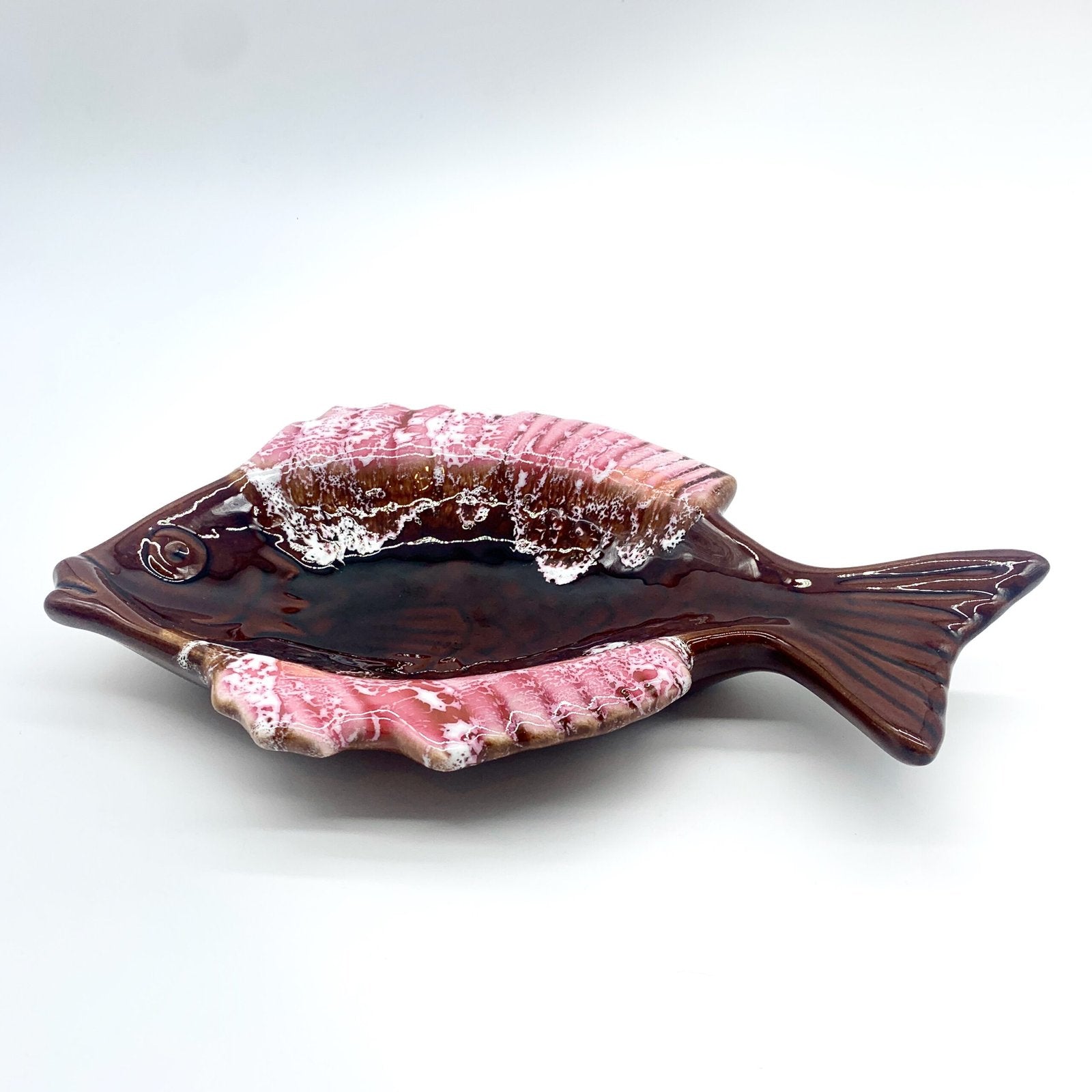 POISSON ROSE ET CHOCO, VALLAURIS , 1960
