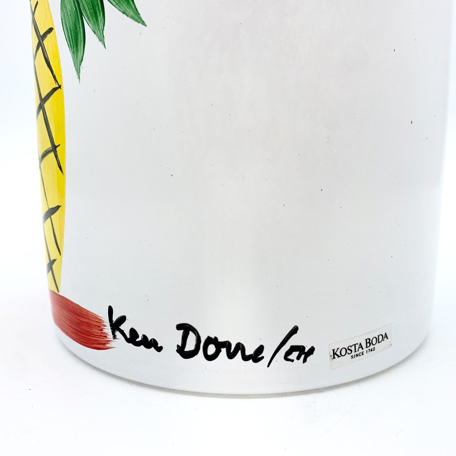 GRAND VASE “KEN DONE COLLECTION” POUR KOSTA BODA, 1990