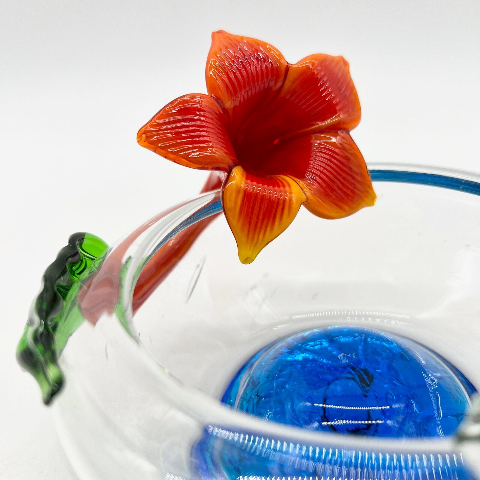 CENDRIER "FLEUR", MURANO, 1970s