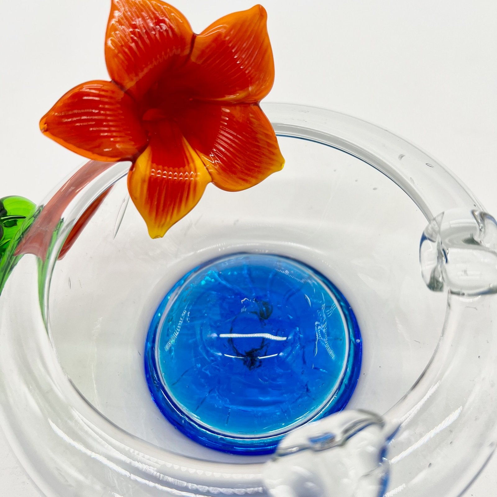 CENDRIER "FLEUR", MURANO, 1970s
