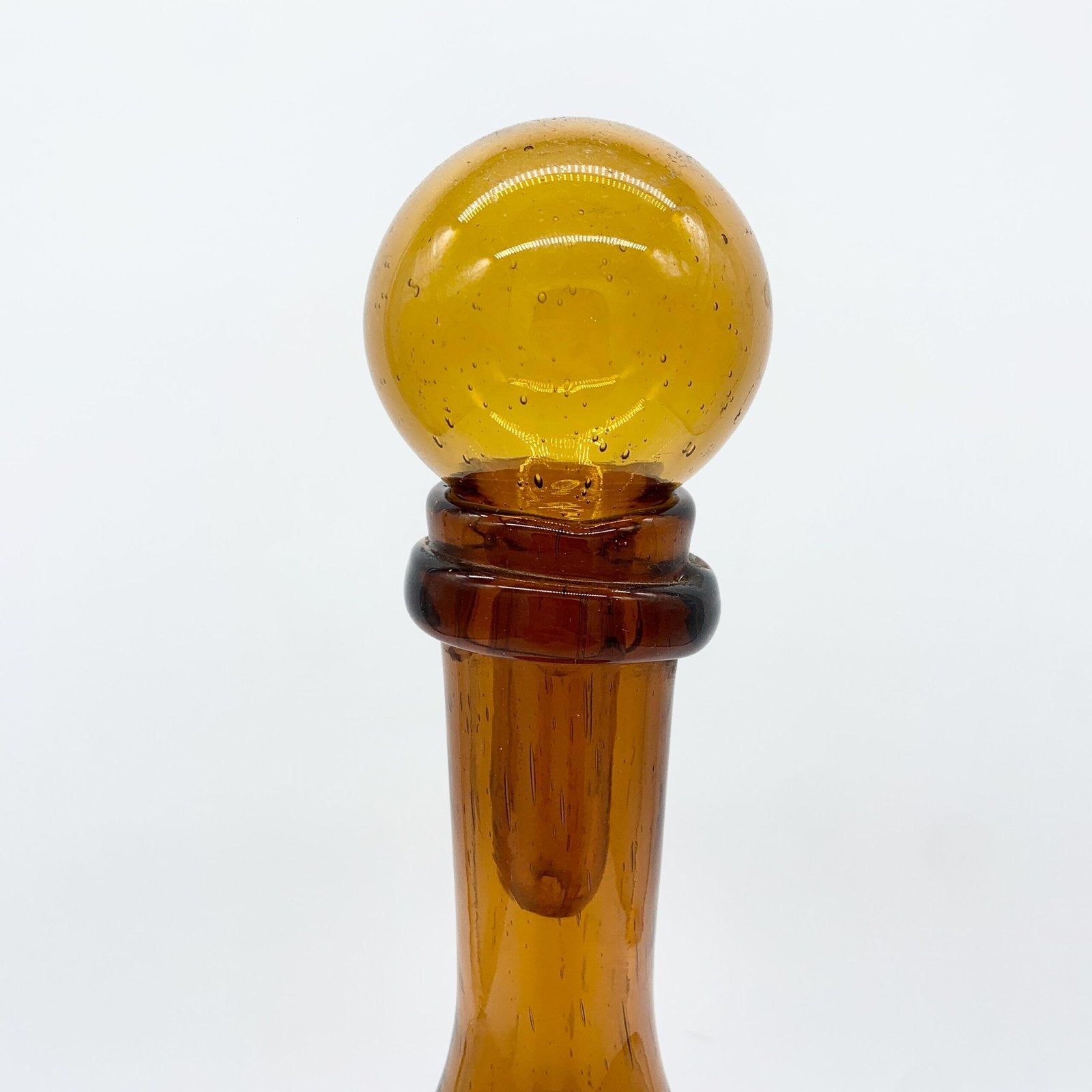 GRANDE CARAFE BIOT EN VERRE SOUFFLÉ, 1960