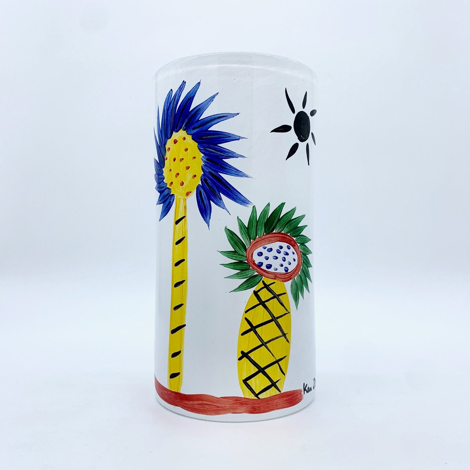 GRAND VASE “KEN DONE COLLECTION” POUR KOSTA BODA, 1990