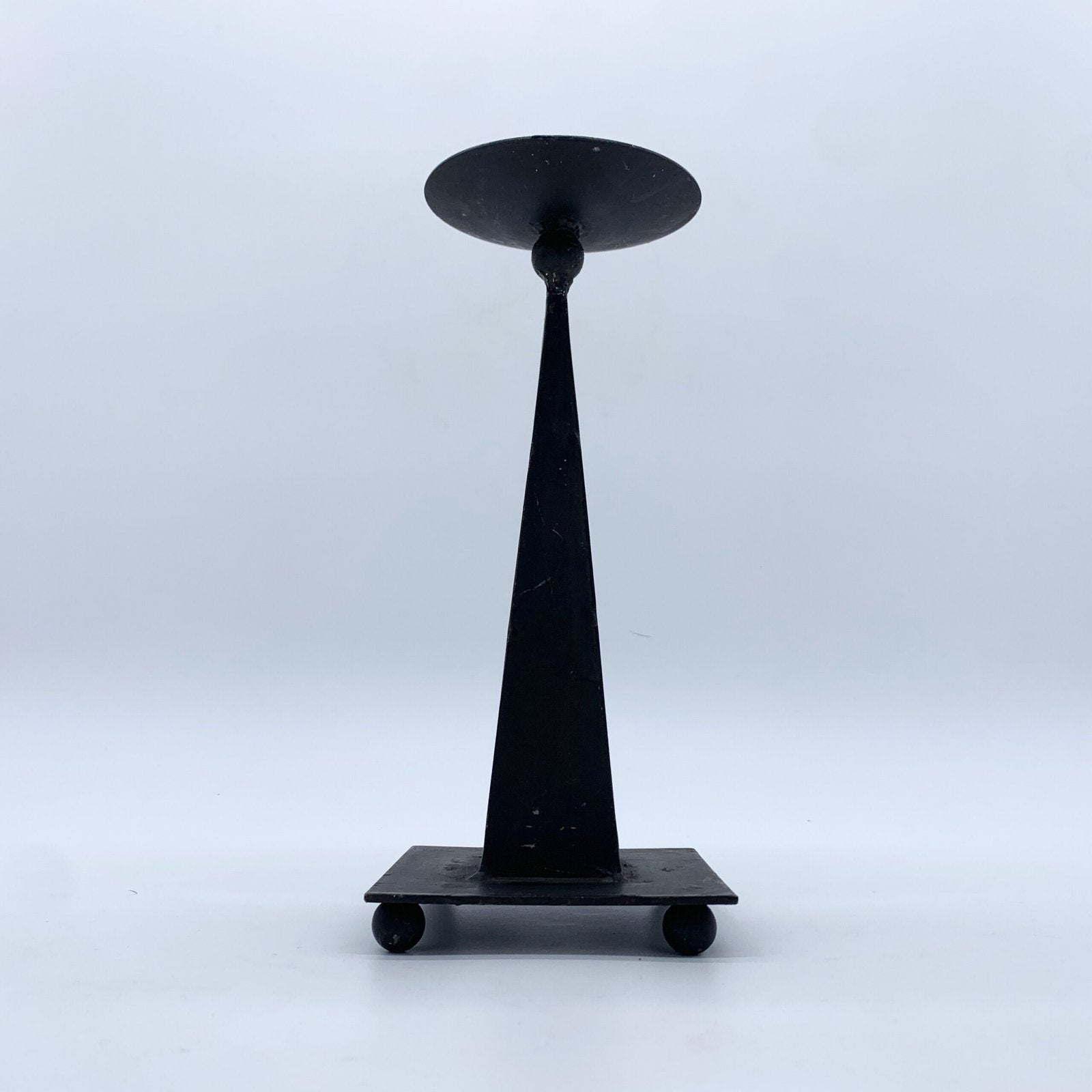 CHANDELIER / BOUGEOIR BRUTALISTE, ANNÉES 60/70