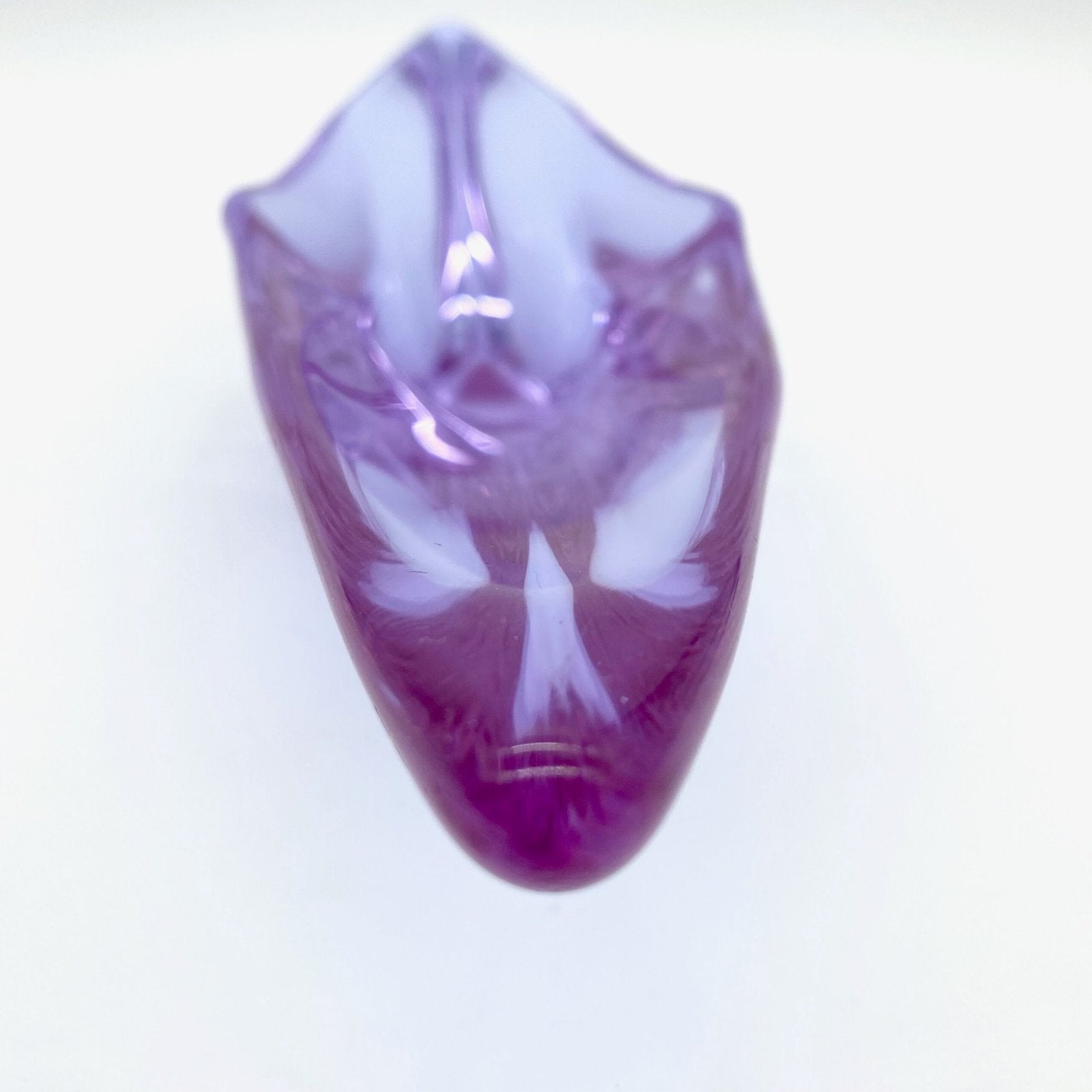 COUPE MAUVE CRISTAL DE BOHEME, 1950/60