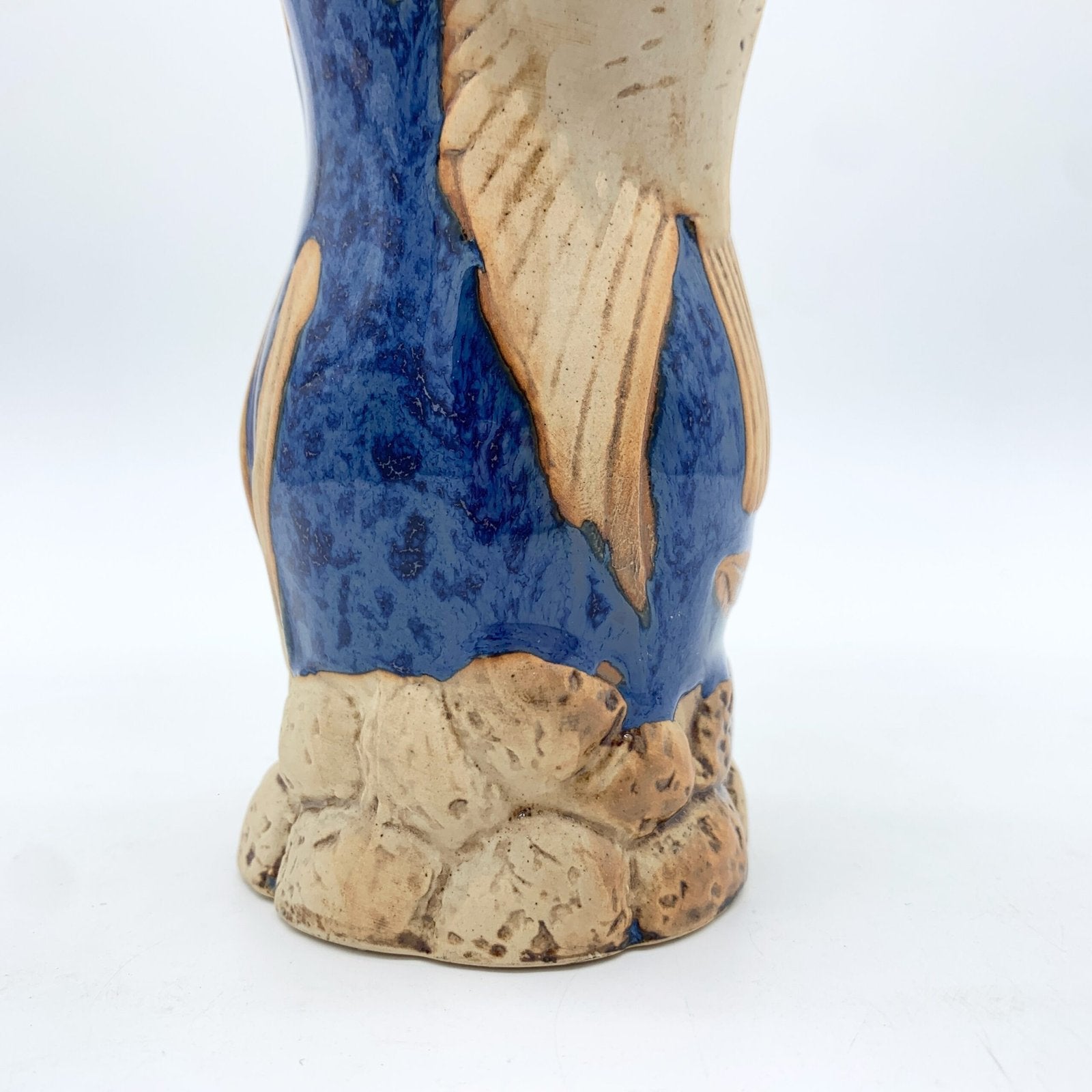 BARBOTINE POISSONS / FAÏENCE ÉMAILLÉE "VALLAURIS",  1950s