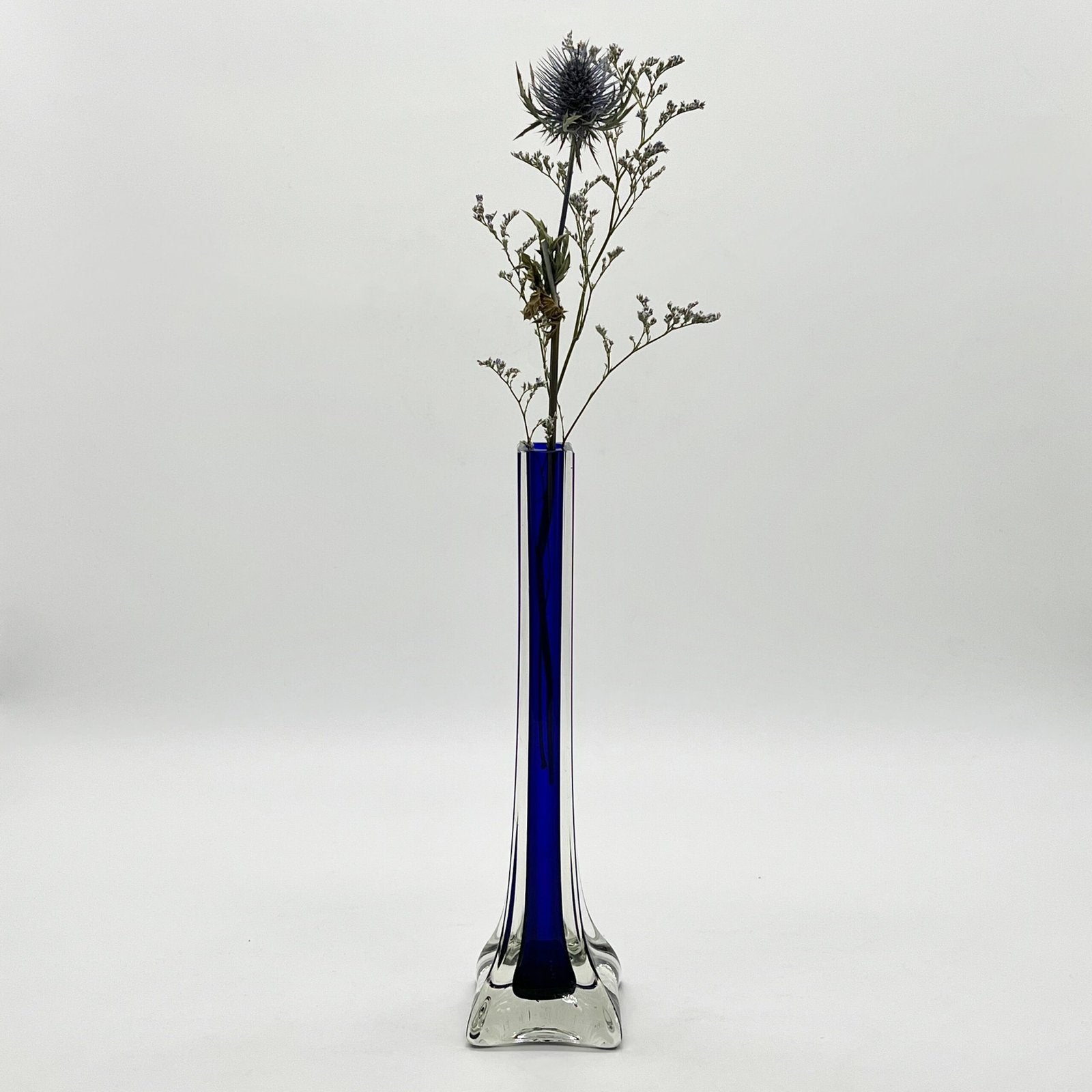 SOLIFLORE BLEU COBLAT, MURANO, 1960-70