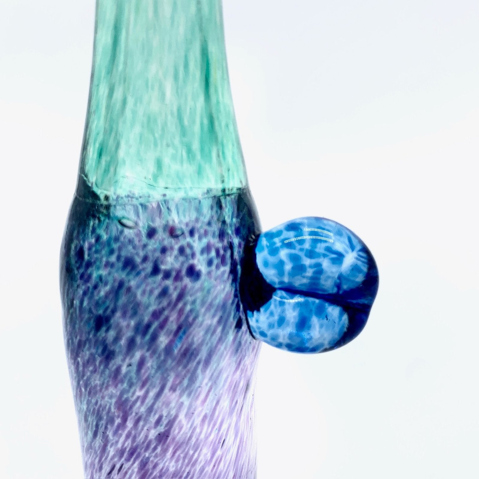 VASE WIND PIPE, BERTIL DE VALLIEN, KOSTA BODA, SUÈDE, 1980