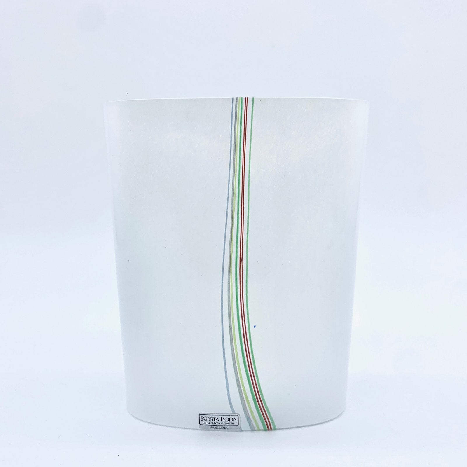 VASE ARC EN CIEL, KOSTA BODA, 1970