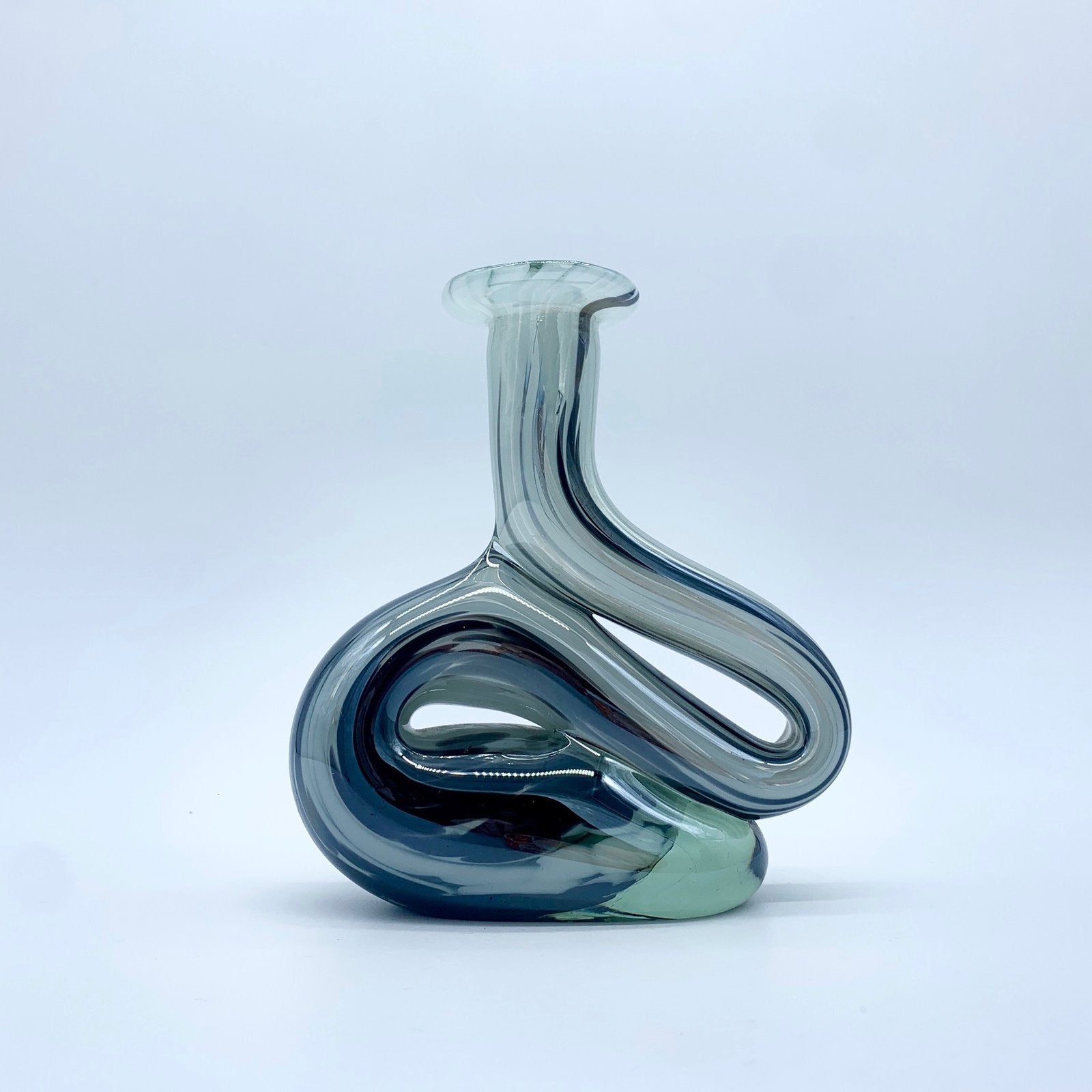 BOUGEOIR VERRE SOUFFLÉ, MURANO, 1960