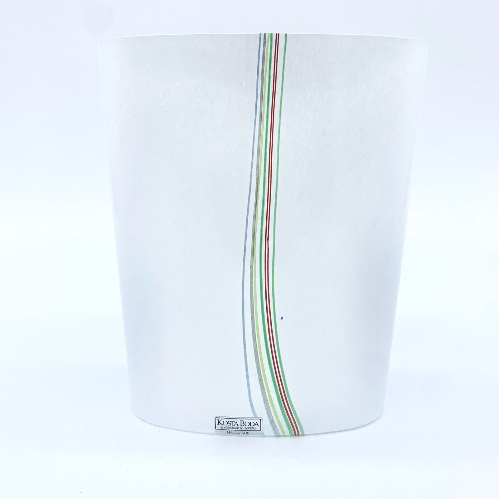 VASE ARC EN CIEL, KOSTA BODA, 1970