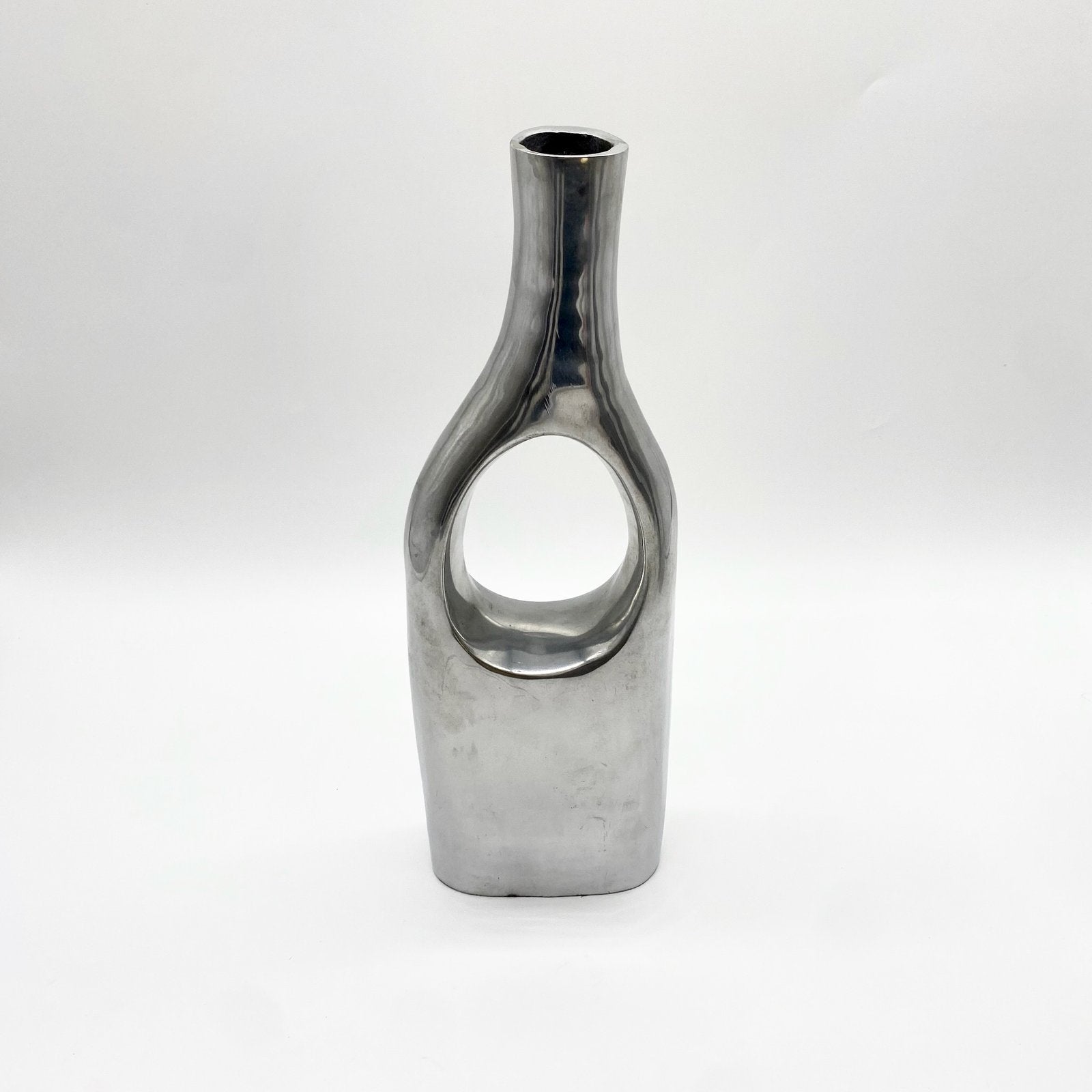 VASE MODERNISTE / FONTE D’ALUMINIUM – 1970s